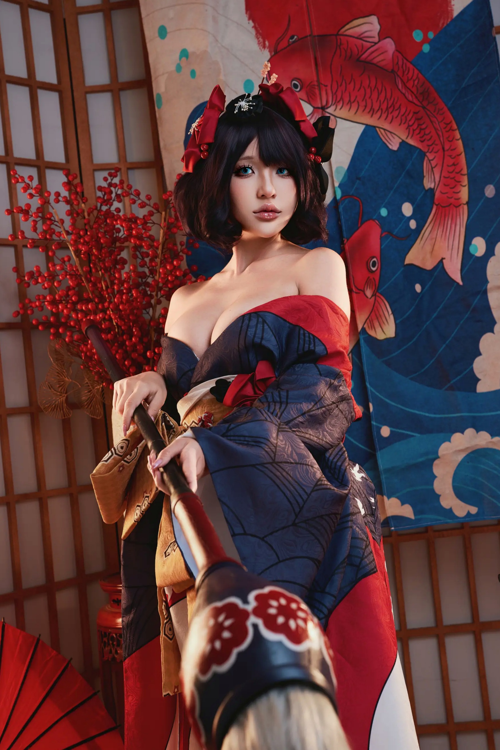 Puy Puy - Fate Katsushika Ōi 葛饰北斋 日式私房大尺度美臀诱惑套图