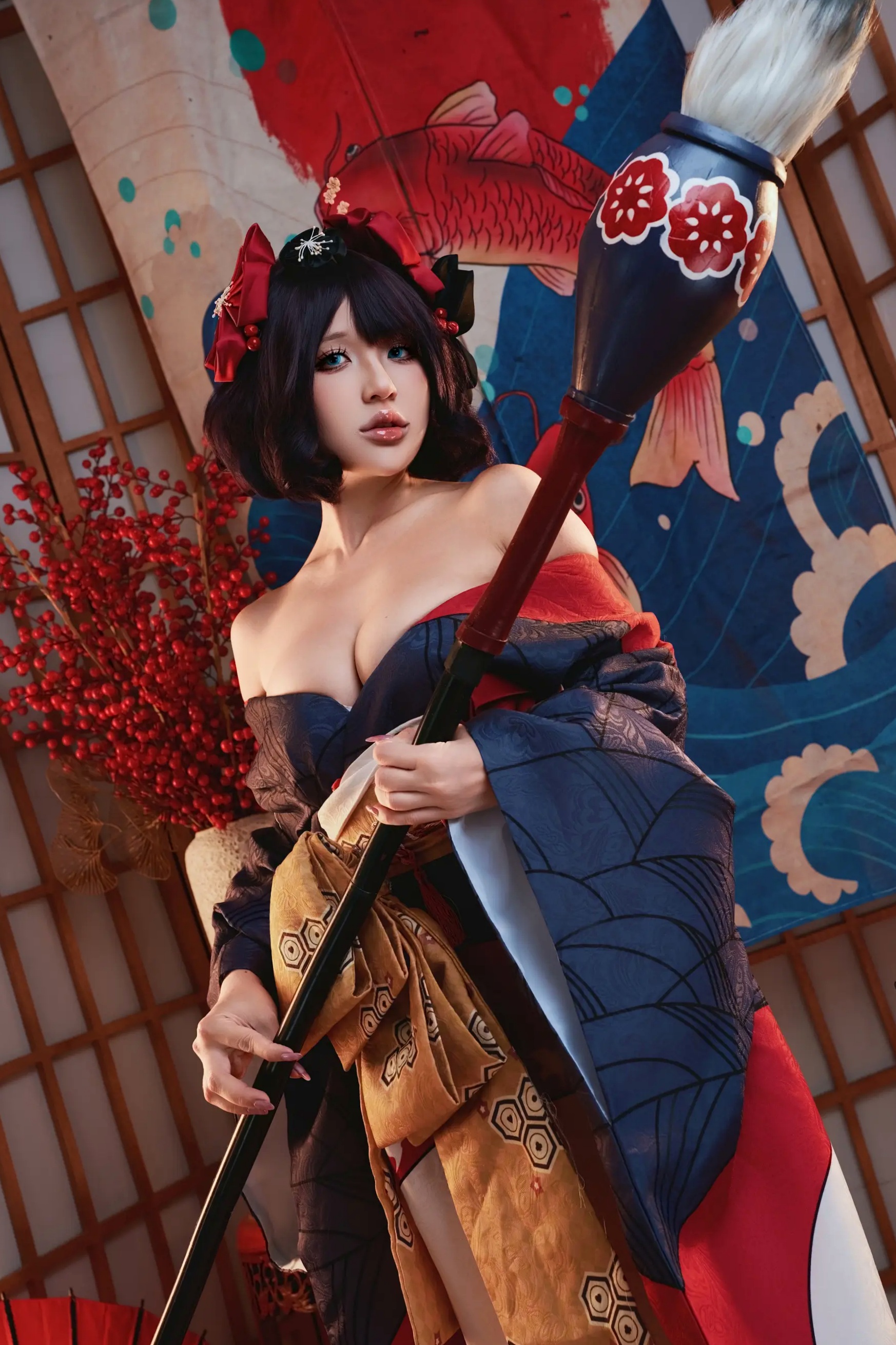 Puy Puy - Fate Katsushika Ōi 葛饰北斋 日式私房大尺度美臀诱惑套图
