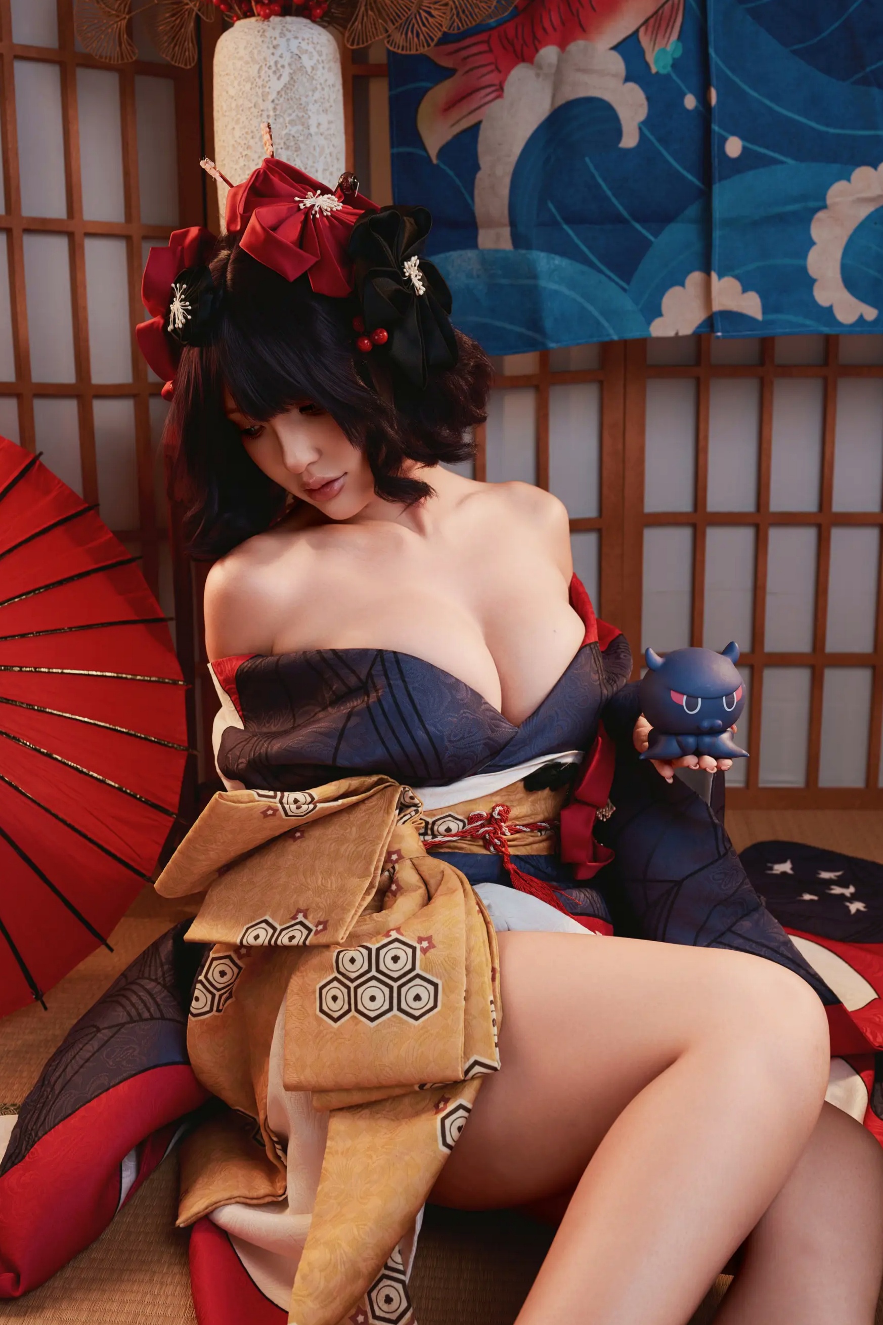 Puy Puy - Fate Katsushika Ōi 葛饰北斋 日式私房大尺度美臀诱惑套图