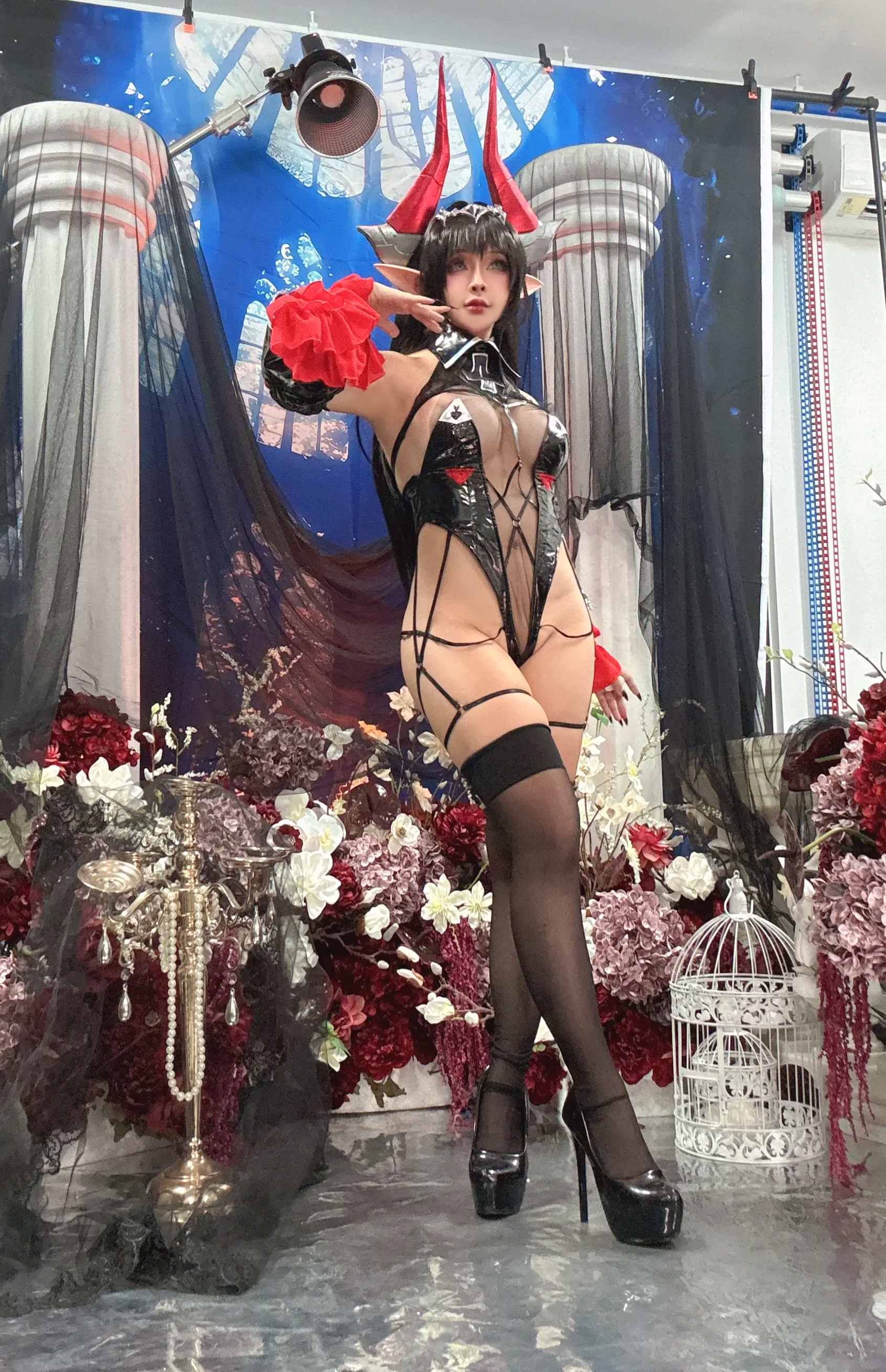 Sayo Momo - 格茨·冯·贝利辛根 碧蓝航线角色扮演大尺度私房照