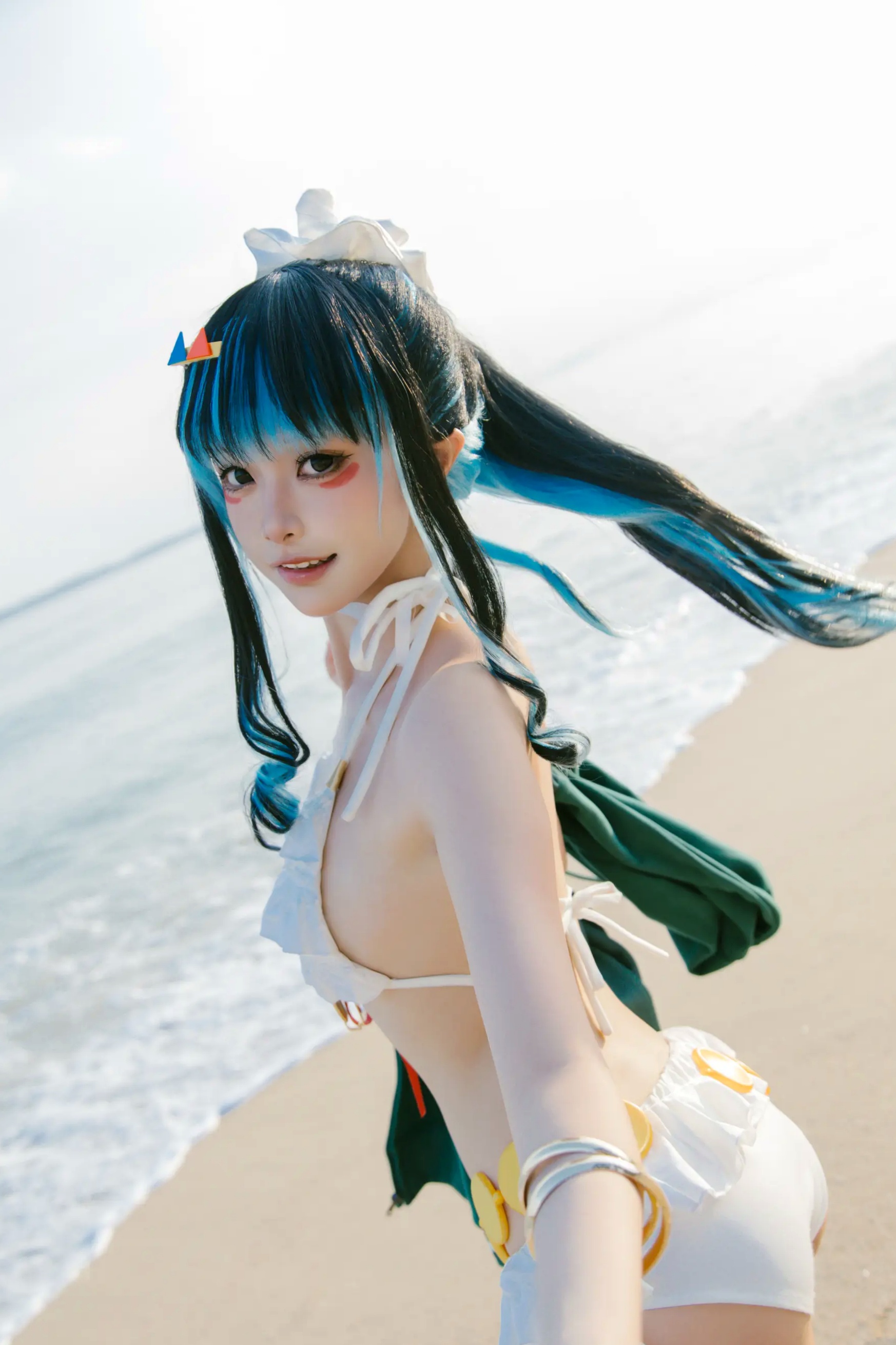 Shiina - 特拉洛克 一破 [32P] 户外沙滩比基尼COS写真