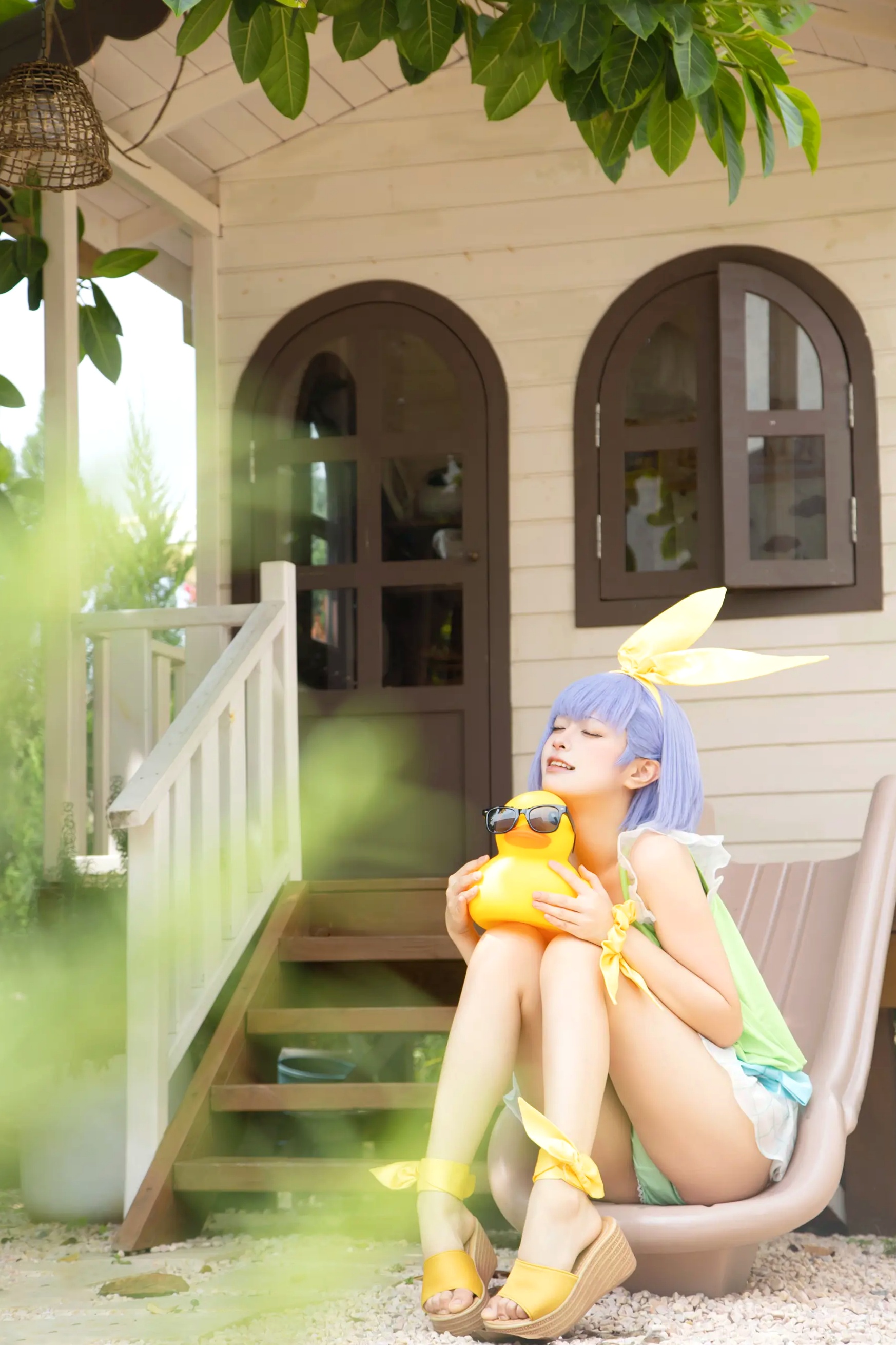 Shiina - 糖果藤蔓二破 泳池夏日清纯萝莉角色扮演写真 [33P]