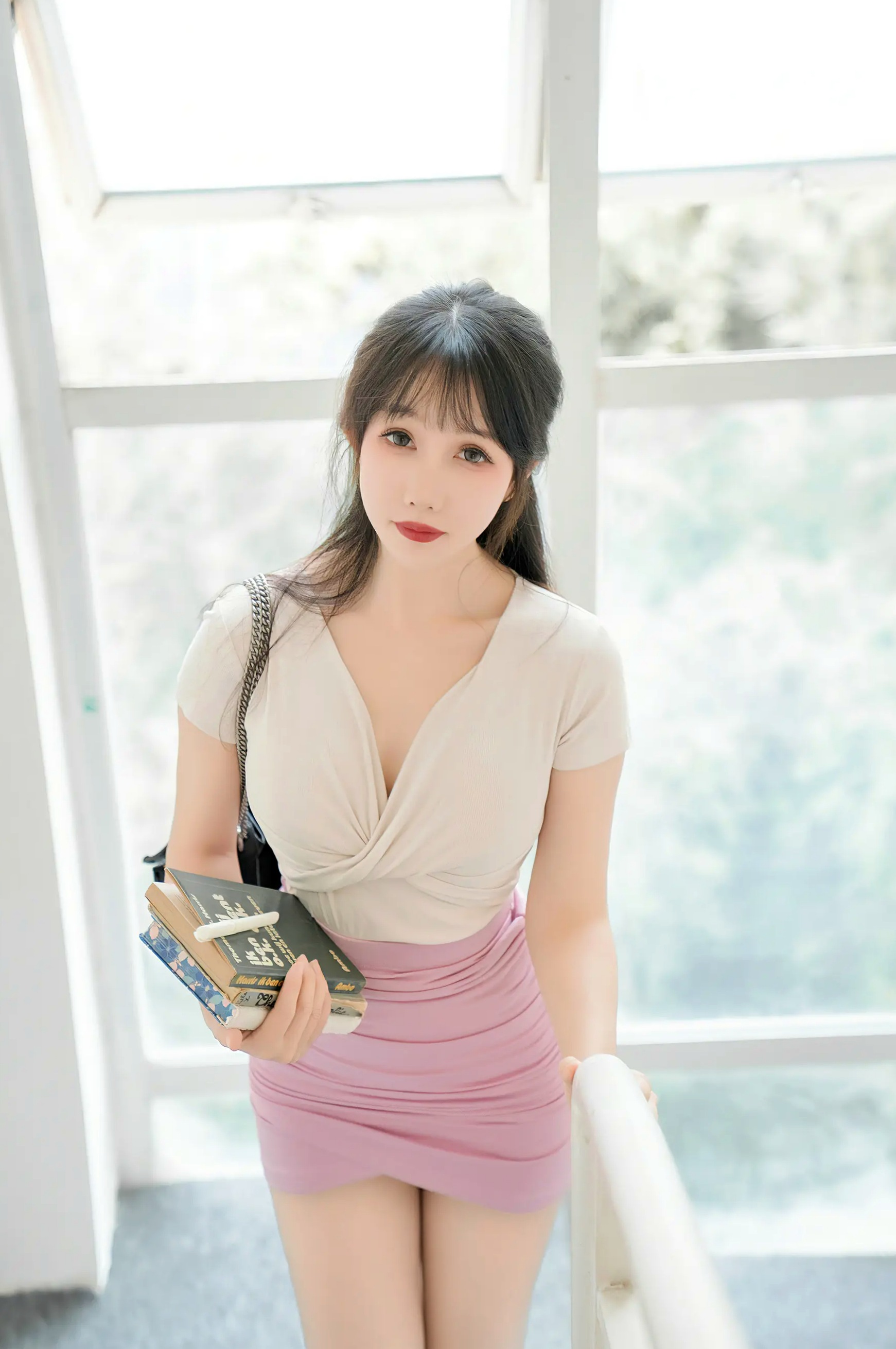 波巧酱 家庭教师上门辅导 私房照性感内衣美腿大尺度诱惑写真[95P]