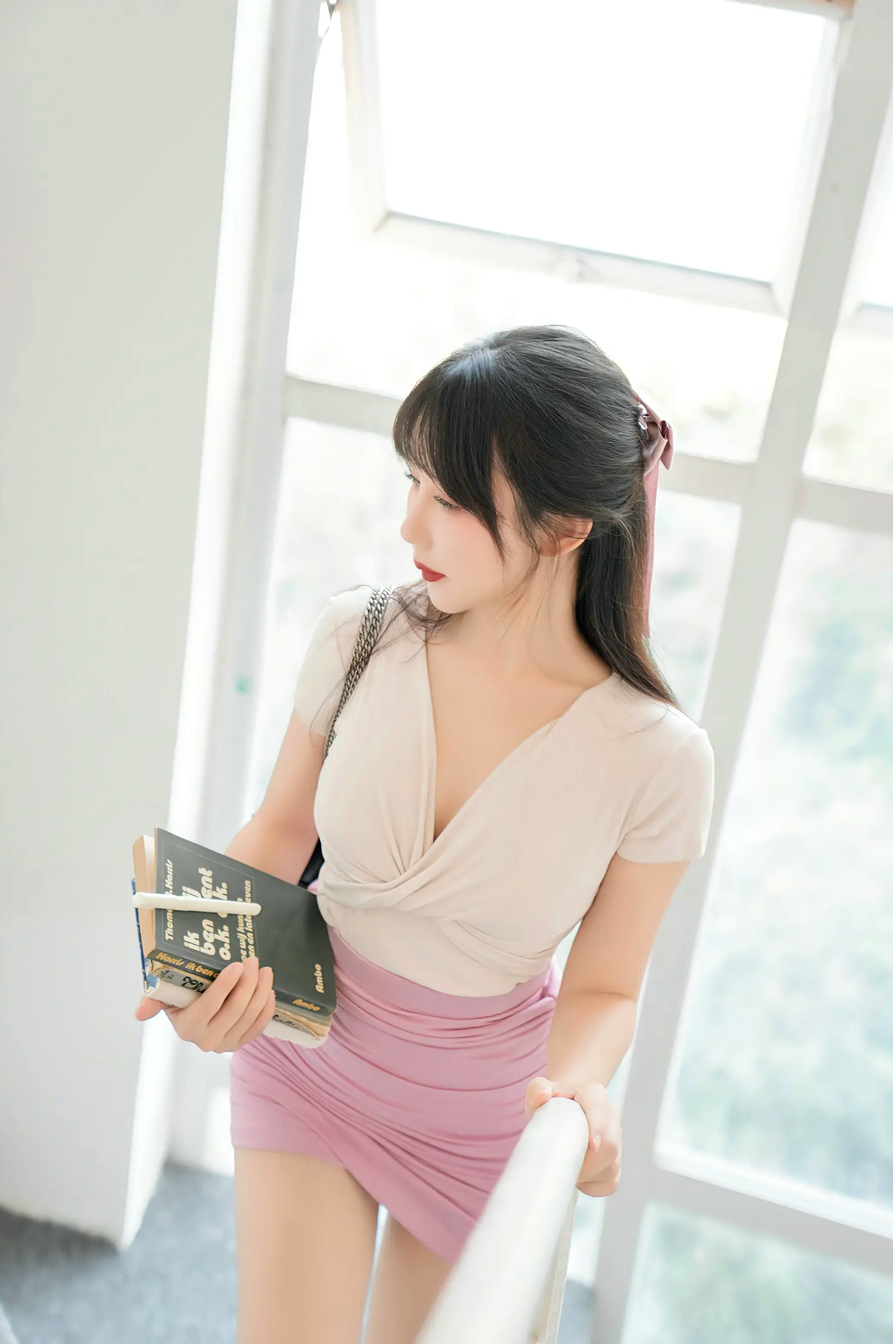波巧酱 家庭教师上门辅导 私房照性感内衣美腿大尺度诱惑写真[95P]
