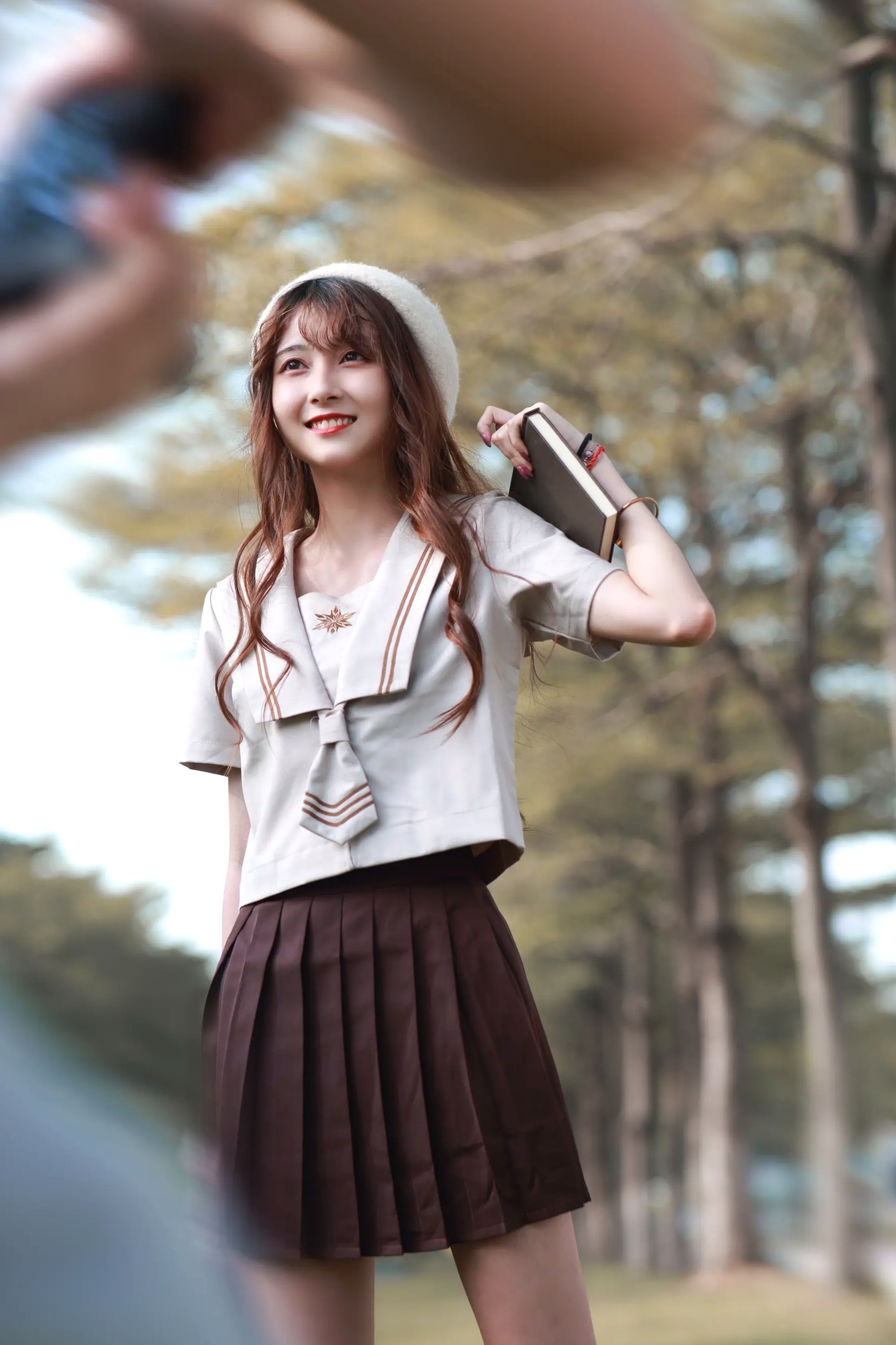 [YITUYU] 2022.04.02 时光漫步 美玲 户外文艺校服清纯治愈系写真 [42P]