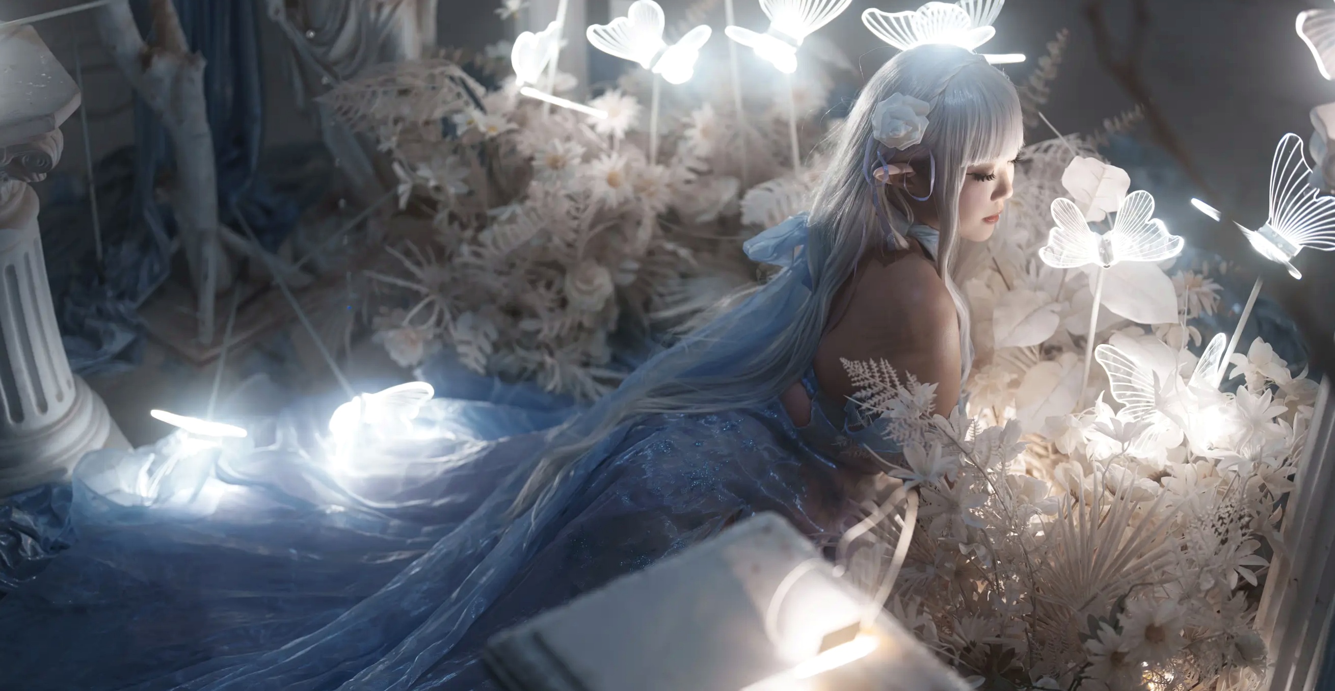 小完能干脆面qvq - 爱蜜莉雅 奇幻森林精灵角色扮演唯美私房大片 [16P]