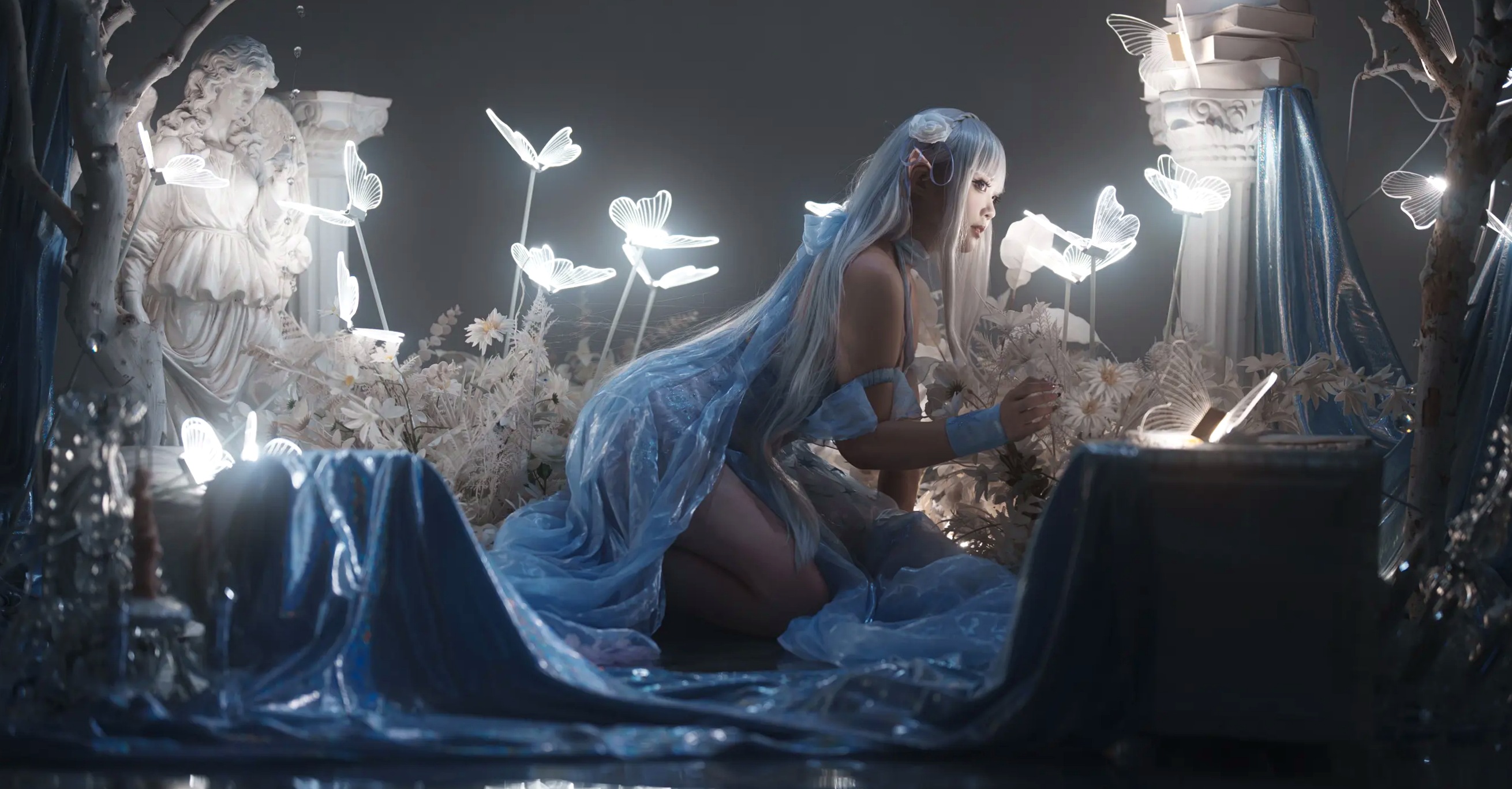 小完能干脆面qvq - 爱蜜莉雅 奇幻森林精灵角色扮演唯美私房大片 [16P]