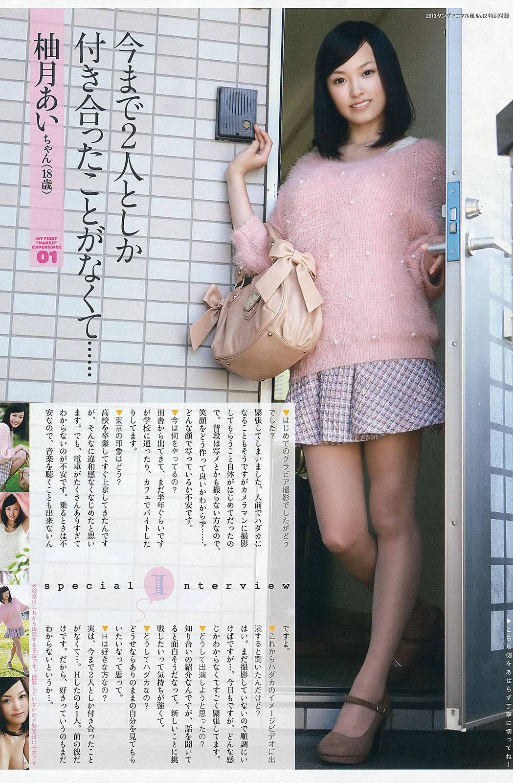 [Young Animal Arashi]高清写真图岚特刊2013 No.12 纱仓まな 百川晴香 足立梨花 喜屋武ちあき 瑠川リナ