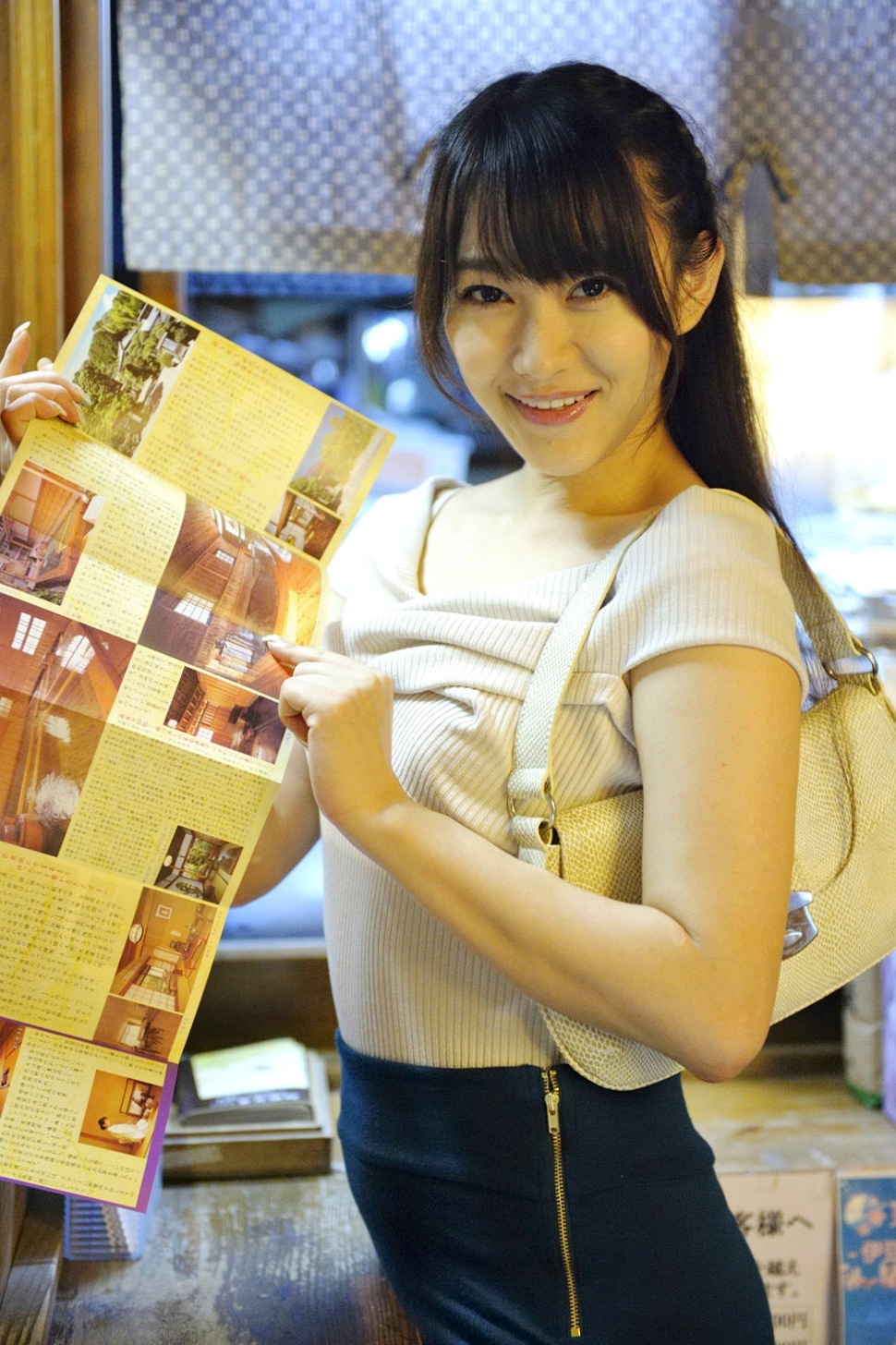 Gallery - PB写真集_西野翔《秘宝館 ギリ見せ☆》- 温泉比基尼、唯美和服、职场修身装艺术写真日本性感诱惑和服比基尼 西野翔女神私房照_秀色女神 - image 8