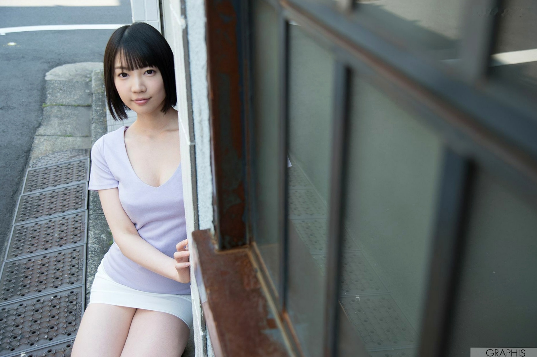Gallery - Graphis_铃木心春《Angelic Girl》唯美私房系列，性感黑丝高跟诱惑写真套图[49P]日本性感诱惑丝袜私房照 铃木心春女神私房照_秀色女神 - image 1