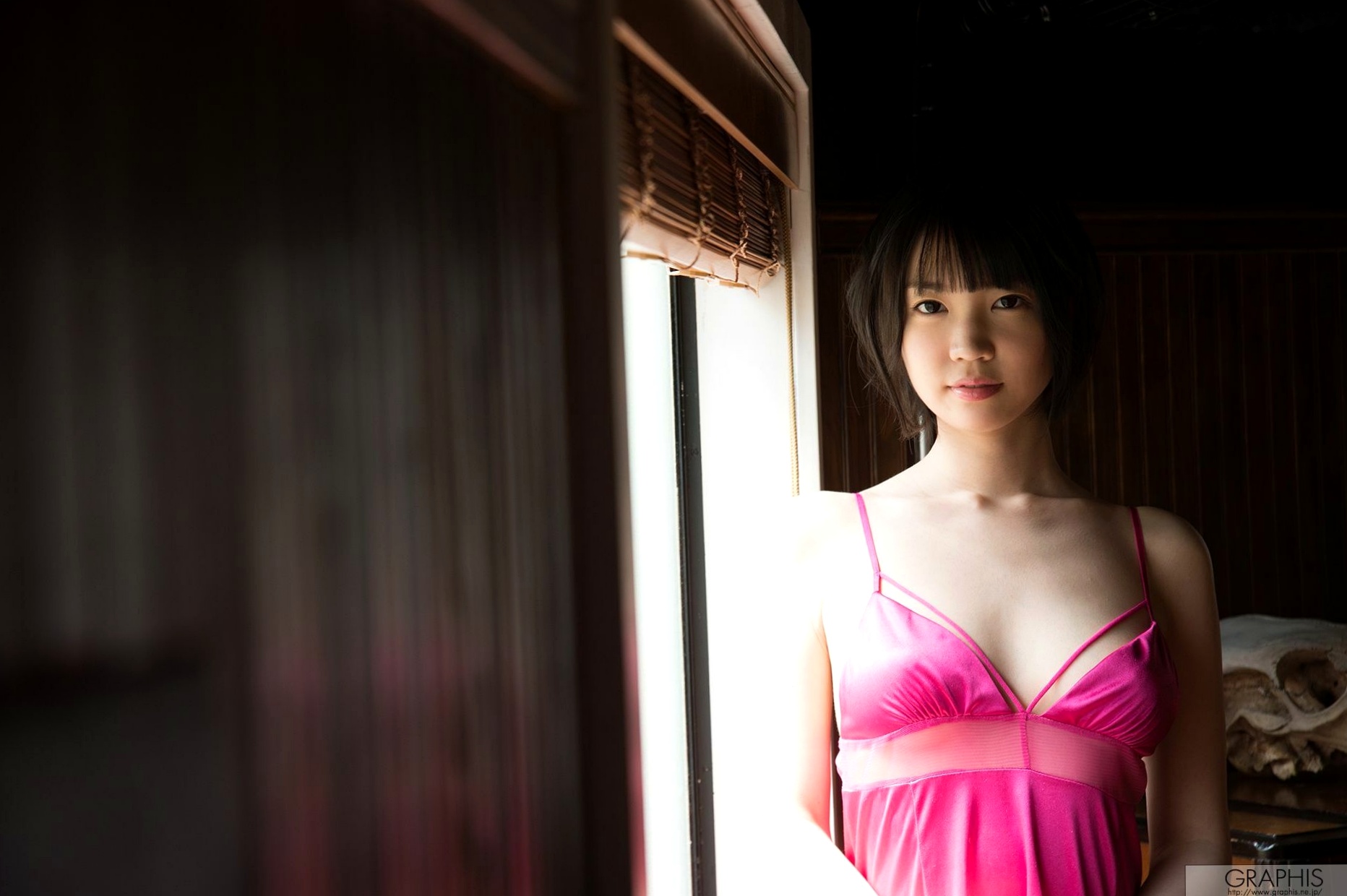 Gallery - Graphis_铃木心春《Angelic Girl》唯美私房系列，性感黑丝高跟诱惑写真套图[49P]日本性感诱惑丝袜私房照 铃木心春女神私房照_秀色女神 - image 33
