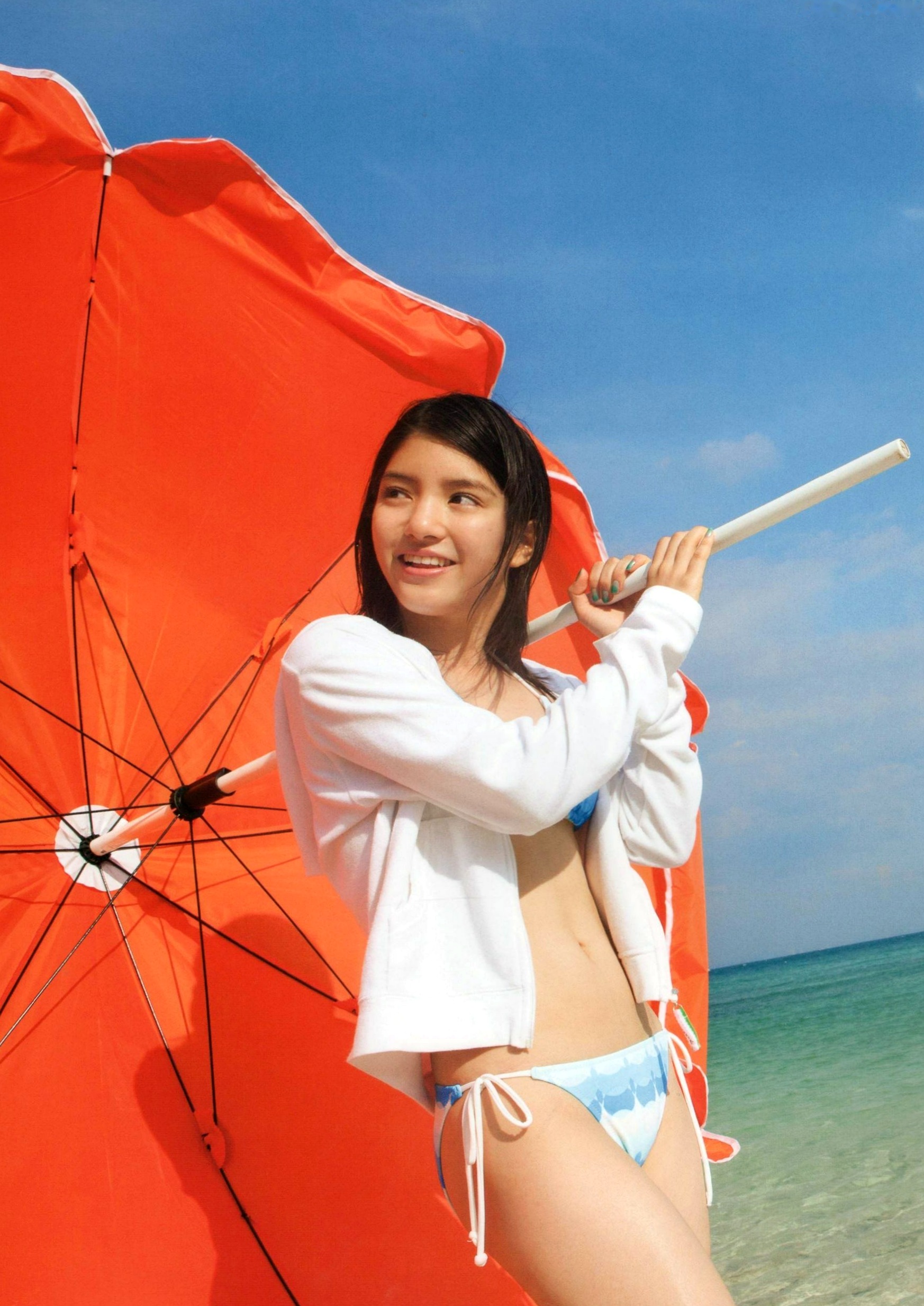 Gallery - 川岛海荷《Umikaze》精选辑：清纯校园制服、唯美海滩度假与治愈系生活瞬间，极致展现少女自然魅力清纯治愈系日本清新制服气质 川岛海荷女神私房照_秀色女神 - image 19