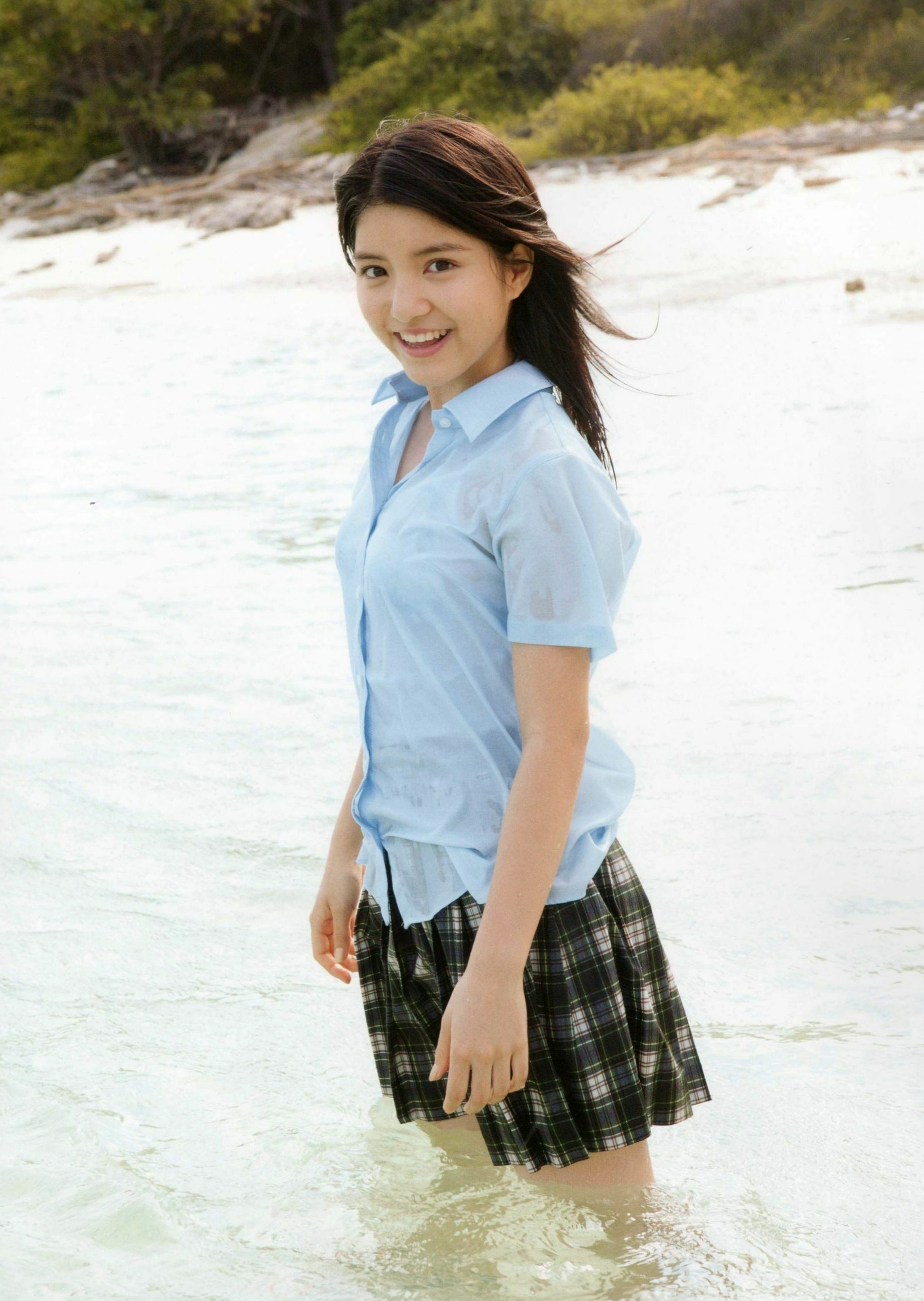 Gallery - 川岛海荷《Umikaze》精选辑：清纯校园制服、唯美海滩度假与治愈系生活瞬间，极致展现少女自然魅力清纯治愈系日本清新制服气质 川岛海荷女神私房照_秀色女神 - image 63