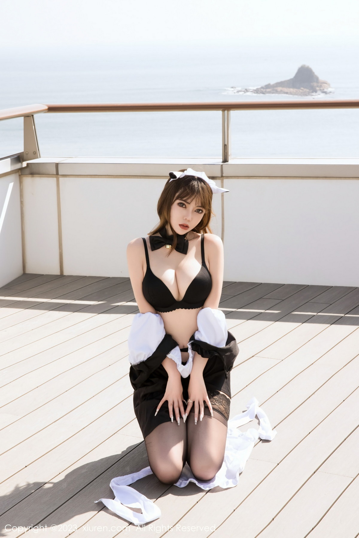 [XiuRen]高清写真图 2023.02.07 No.6224 萌汉药baby 黑丝美臀