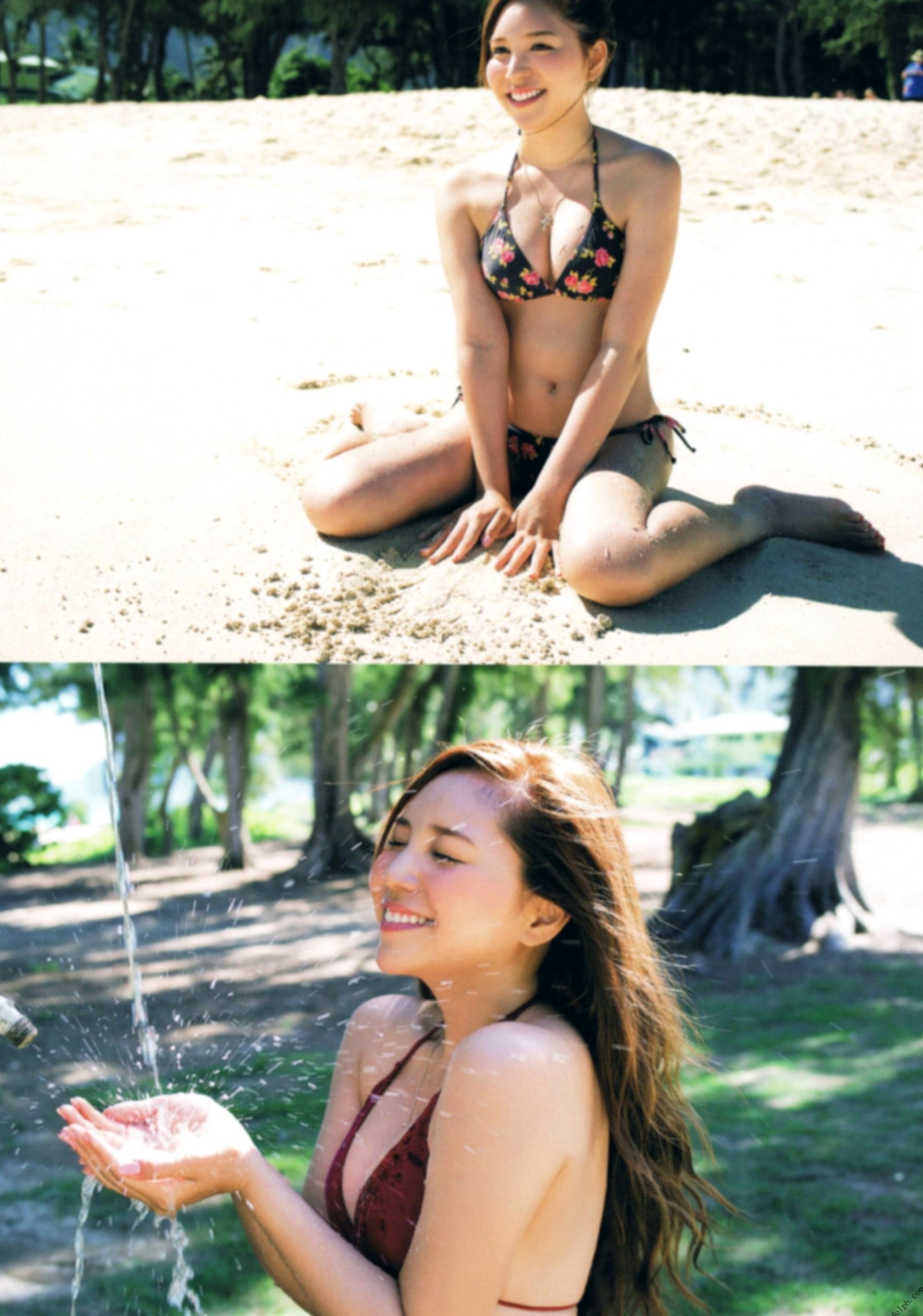 Gallery - 河西智美《灼けた》高清写真集｜私房内衣诱惑与夏日海边度假清新大片日本清新比基尼沙滩私房照 河西智美女神私房照_秀色女神 - image 27