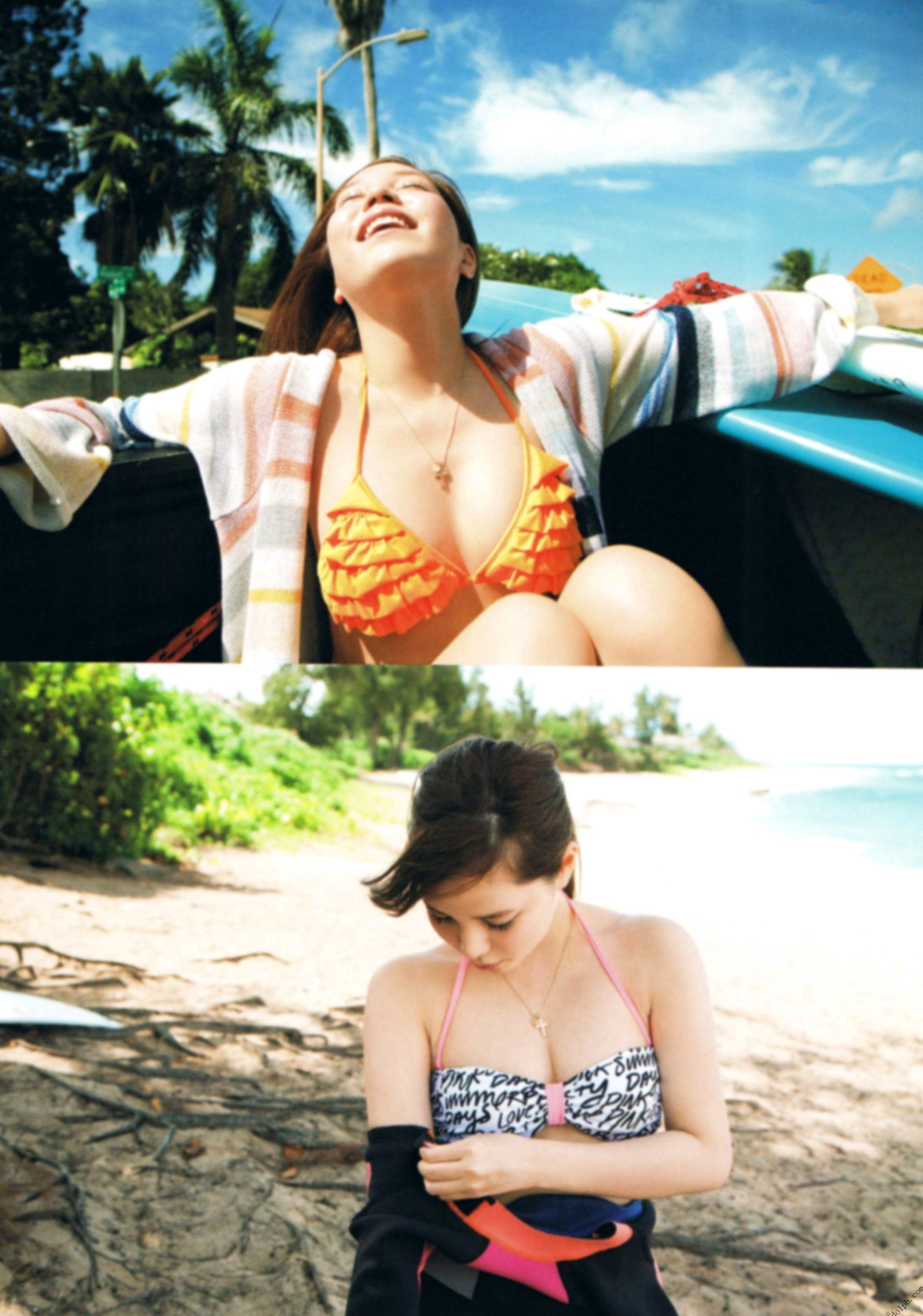 Gallery - 河西智美《灼けた》高清写真集｜私房内衣诱惑与夏日海边度假清新大片日本清新比基尼沙滩私房照 河西智美女神私房照_秀色女神 - image 107