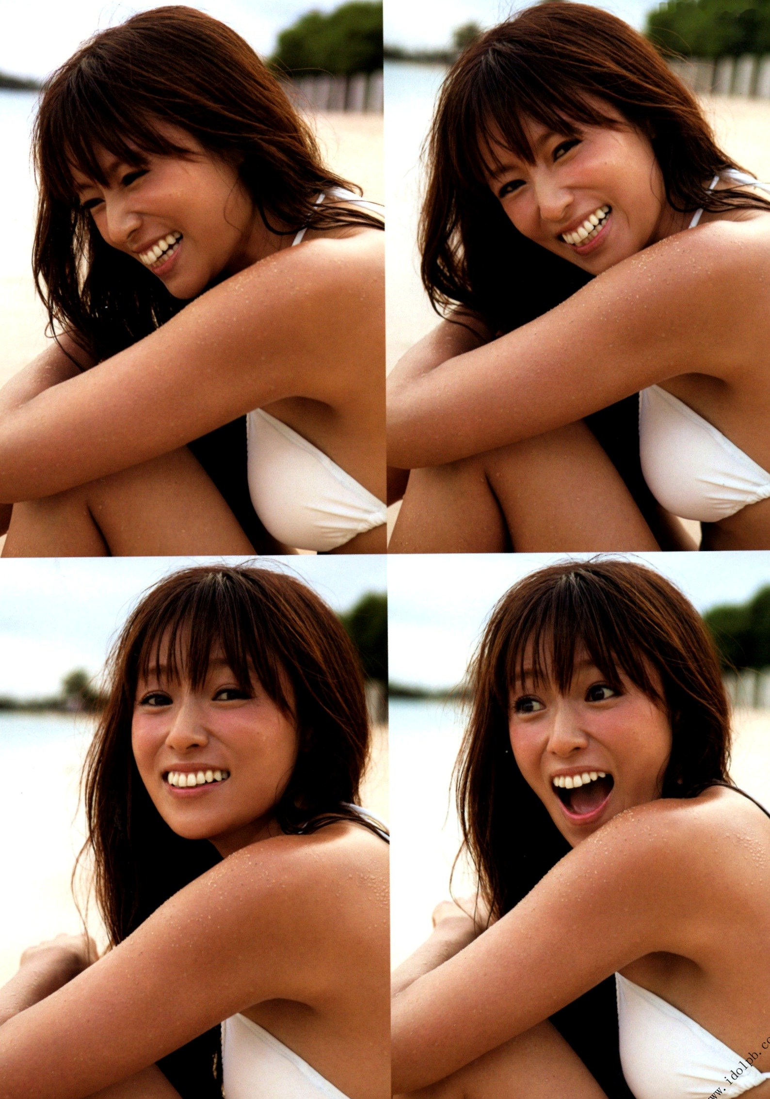 Gallery - PB写真集_深田恭子《AKUA》高清版_海边度假沙滩泳池比基尼写真合集日本沙滩泳池比基尼女神 深田恭子女神私房照_秀色女神 - image 16