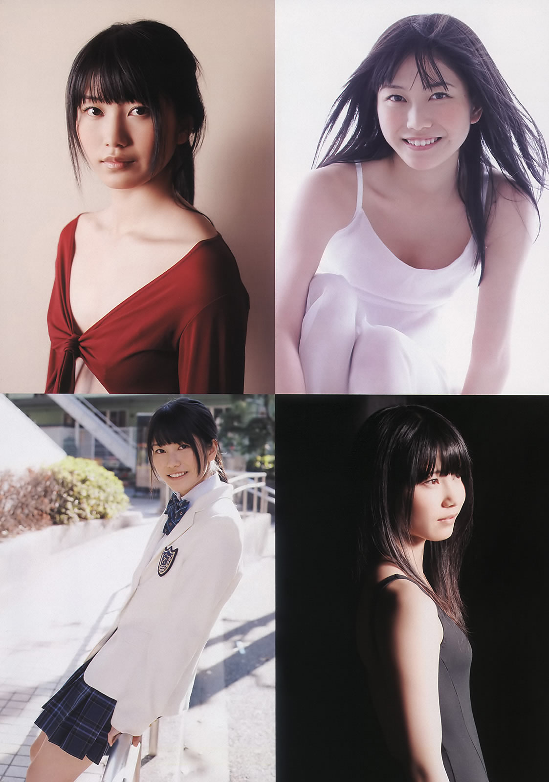 日本周刊[Weekly Playboy]高清写真图 No.12 小松彩夏 小嶋阳菜 横山由依