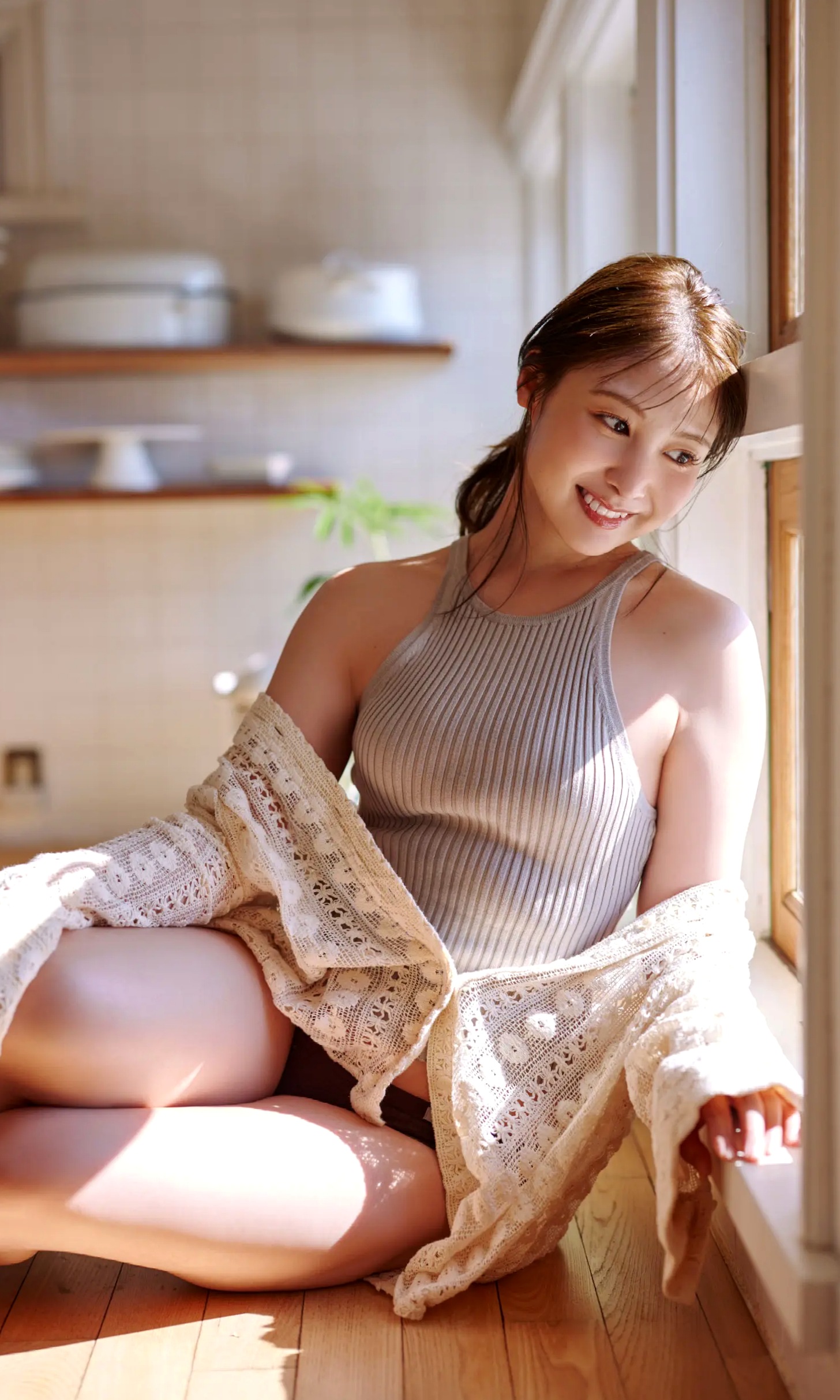 Gallery - 小池唯《ずっとキミを待っていた》日系清纯湿身与阳光家居写真日本养眼清纯湿身 小池唯女神私房照_秀色女神 - image 17