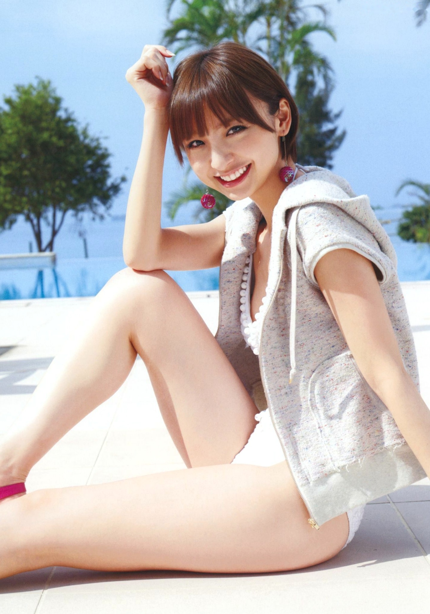 Gallery - PB写真集_篠田麻里子《Memories》完全版_清纯甜美_夏日海滩泳池度假_湿身诱惑写真日本清纯治愈系清新比基尼 篠田麻里子女神私房照_秀色女神 - image 44