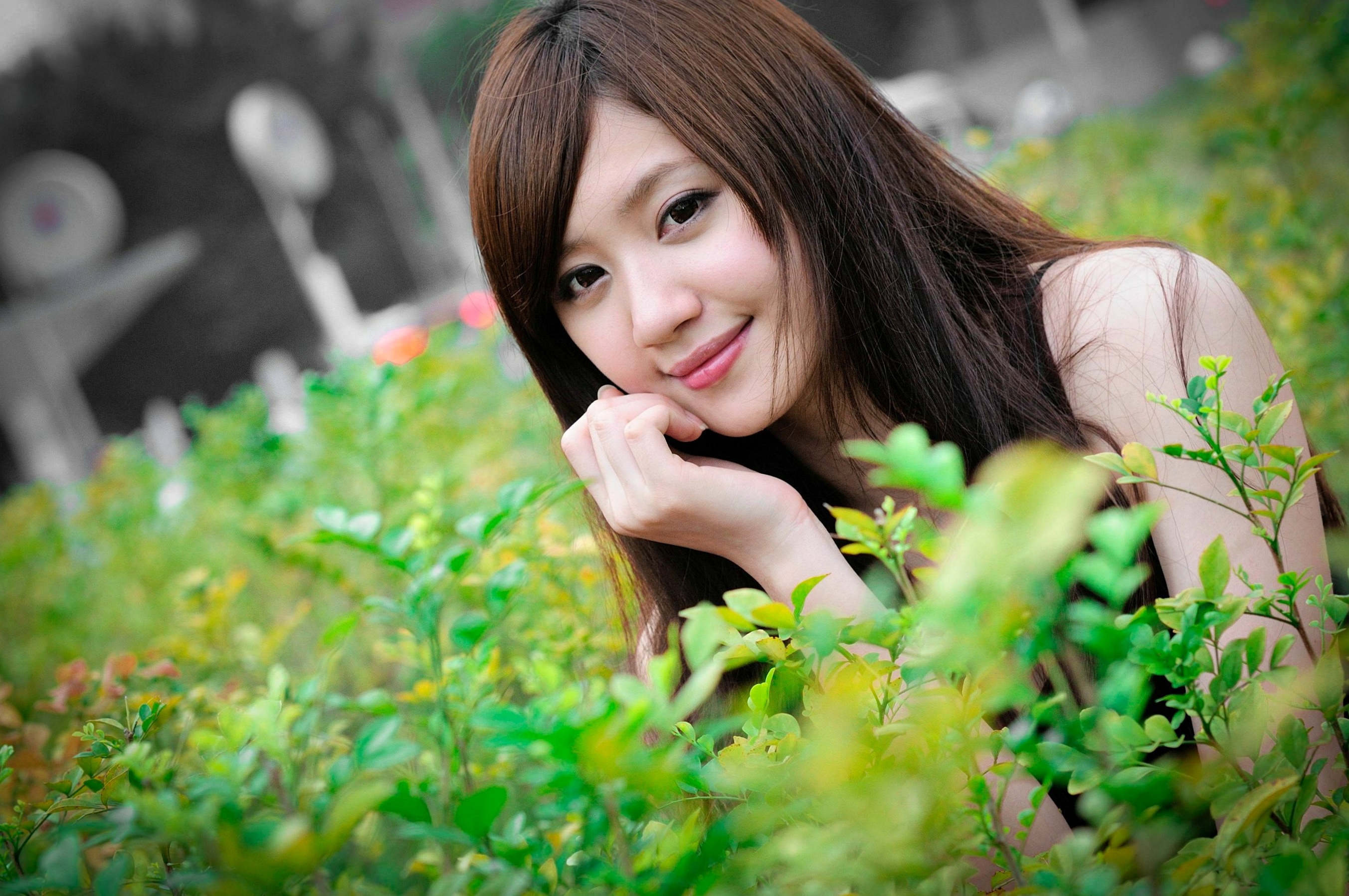 Gallery - 台湾美少女小雅户外随拍：条纹装搭配黑丝尽显清新气质与修长美腿，治愈系街拍写真集台湾街拍清新美腿丝袜 顾莉雅女神私房照_秀色女神 - image 31