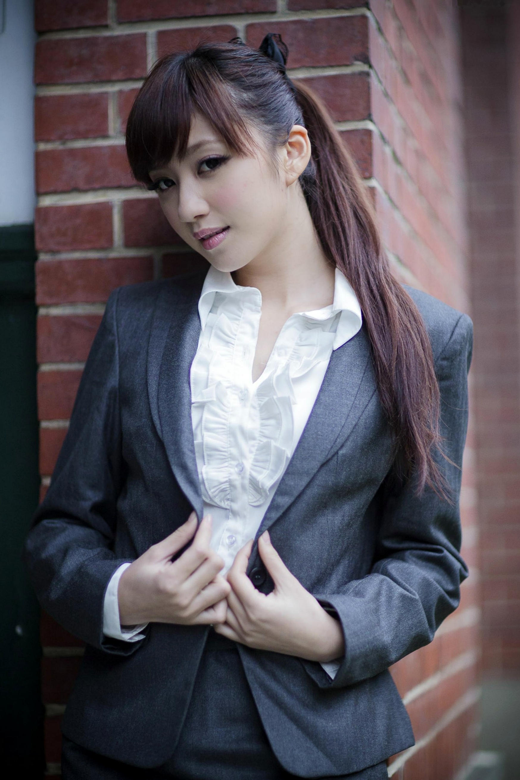 Gallery - 台湾正妹小雅台大医学院摄影：职场西装OL与清纯护士角色扮演外拍写真集台湾角色扮演制服私房照护士 顾莉雅女神私房照_秀色女神 - image 4