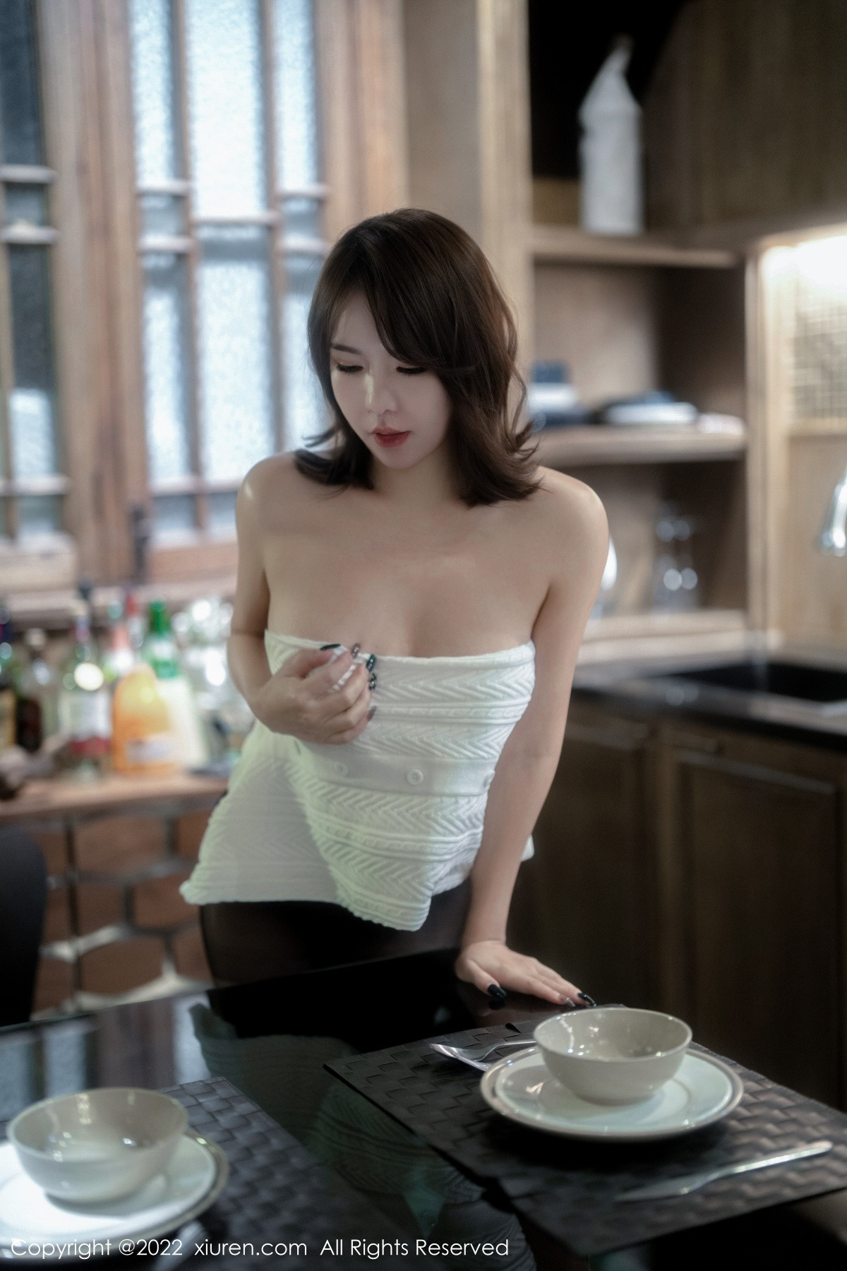 [XiuRen]高清写真图 2022.12.13 No.5988 雅雯 黑丝美腿