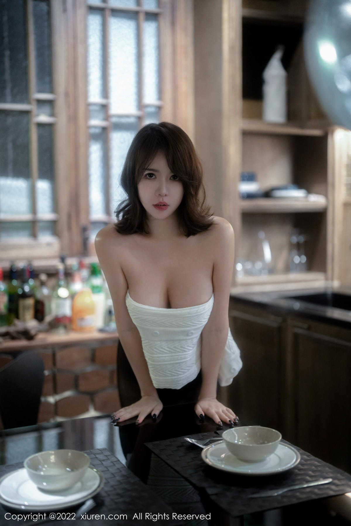 [XiuRen]高清写真图 2022.12.13 No.5988 雅雯 黑丝美腿