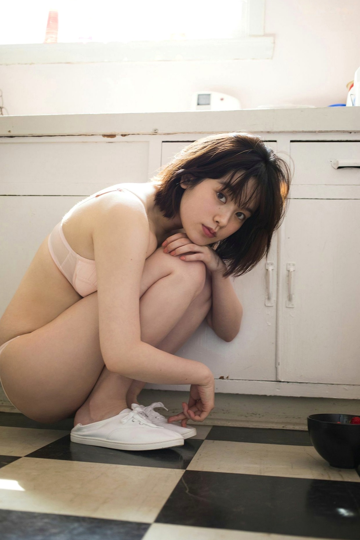 Gallery - PB写真集_筧美和子「ザ・ランジェリー」高清套图，清新内衣与复古街拍，极致诱惑私房美照日本童颜巨乳内衣私房照清新 笕美和子女神私房照_秀色女神 - image 9