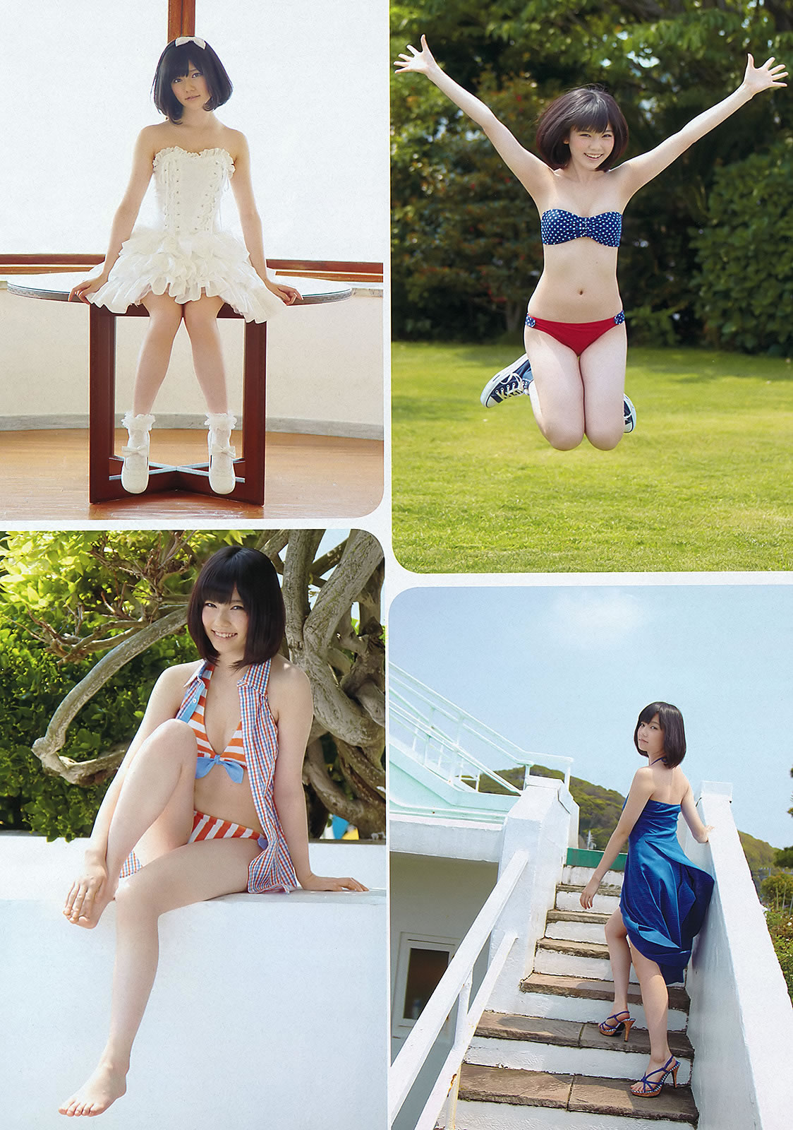 [Weekly Playboy]高清写真图2012 No.24 绫瀬はるか 岛崎遥香 スマイレージ 渡り廊下走り队7 水崎绫女