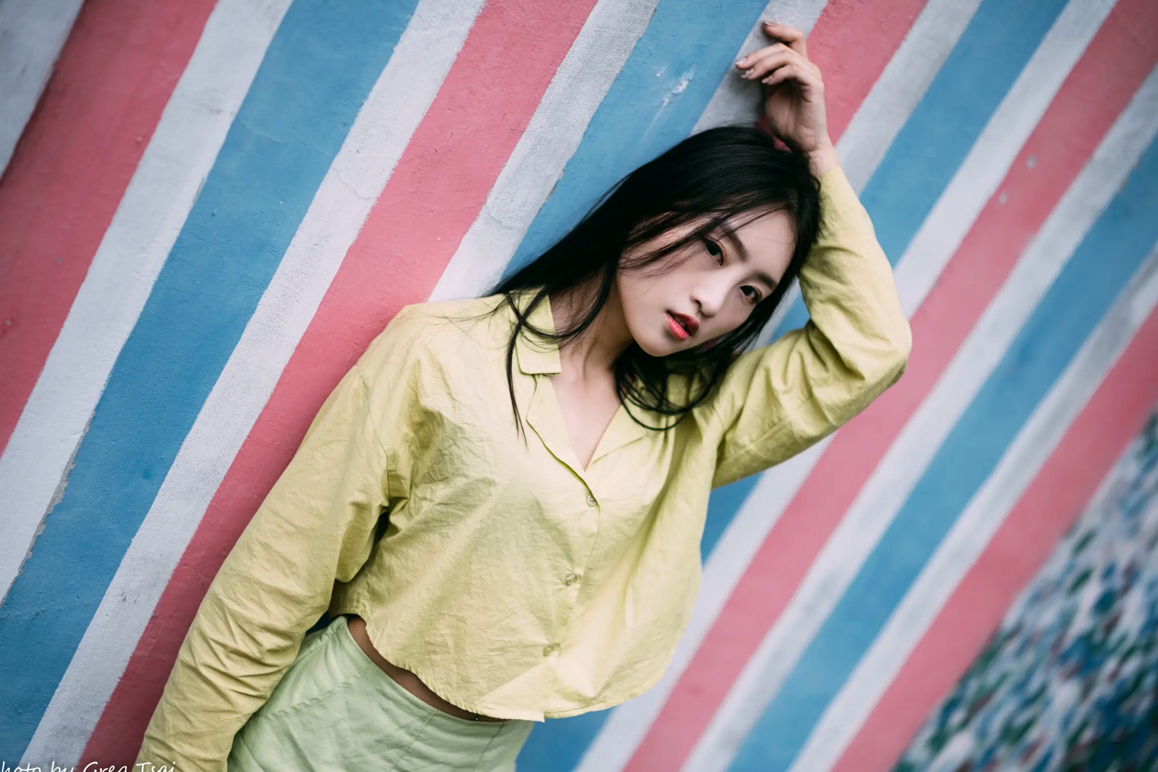 Gallery - Candy - 北教大清新校园写实，文艺少女青春灵动，色彩明快唯美写真 [82P]清新清纯户外气质 龚玥菲女神私房照_秀色女神 - image 23