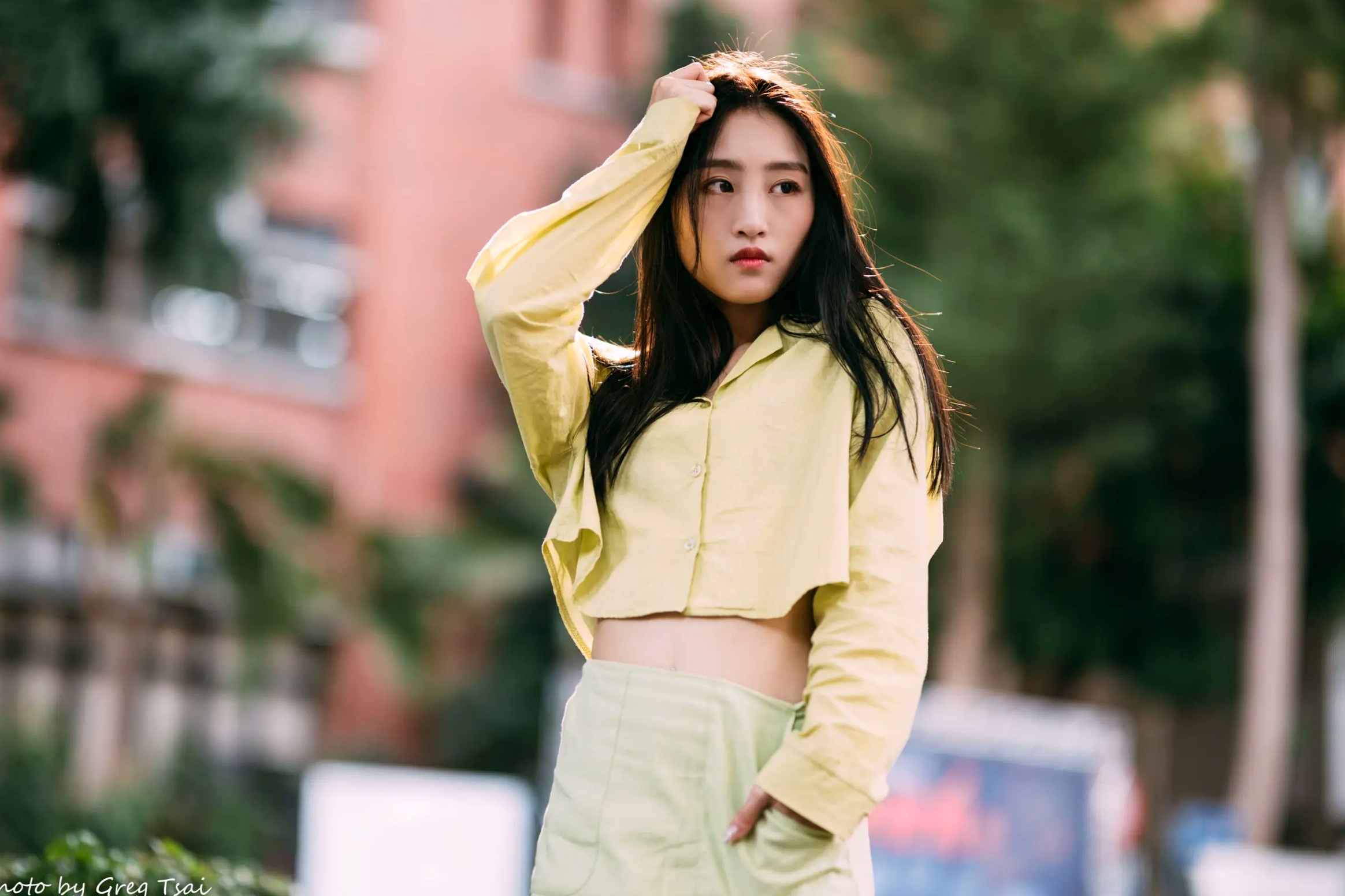 Gallery - Candy - 北教大清新校园写实，文艺少女青春灵动，色彩明快唯美写真 [82P]清新清纯户外气质 龚玥菲女神私房照_秀色女神 - image 72