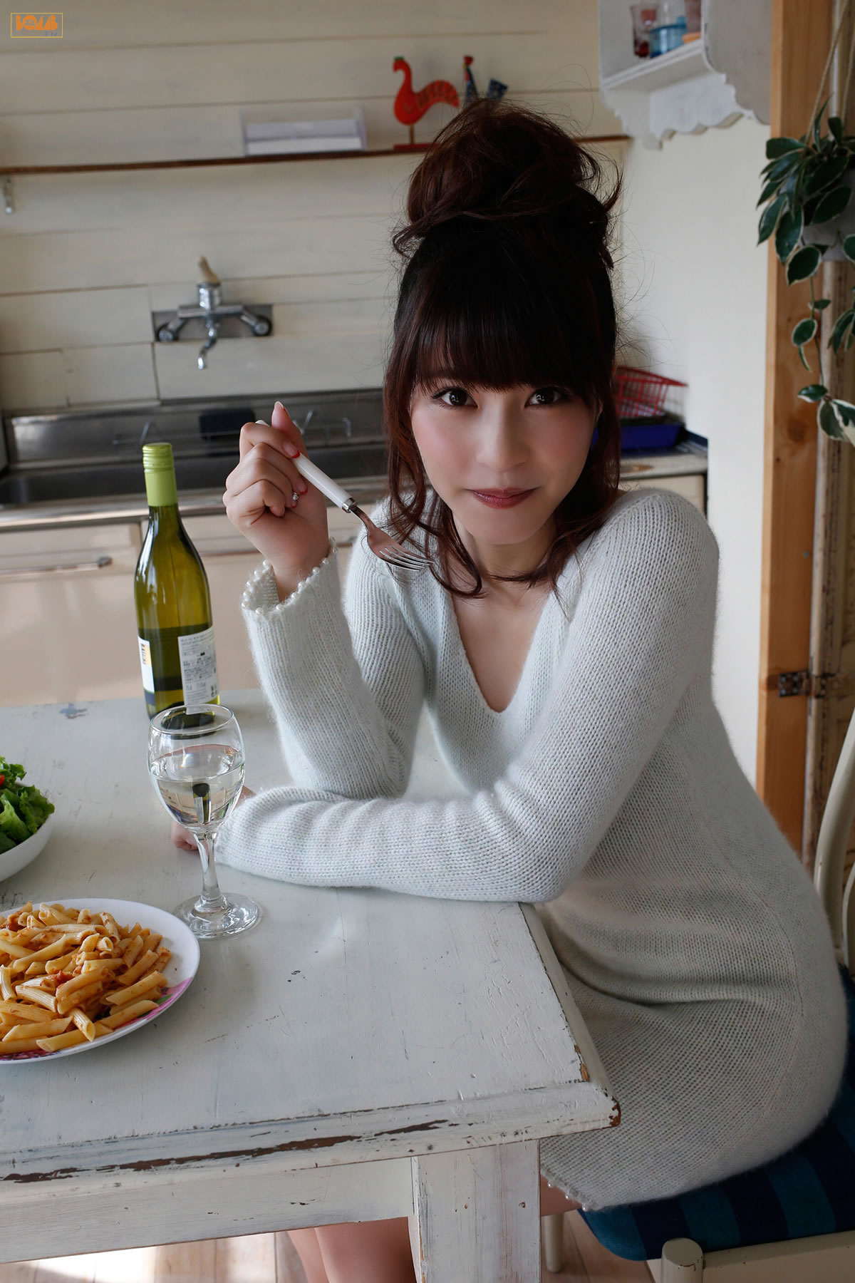 岸明日香 [BOMB.tv]高清写真图2016.01 ほろ酔いクリスマス