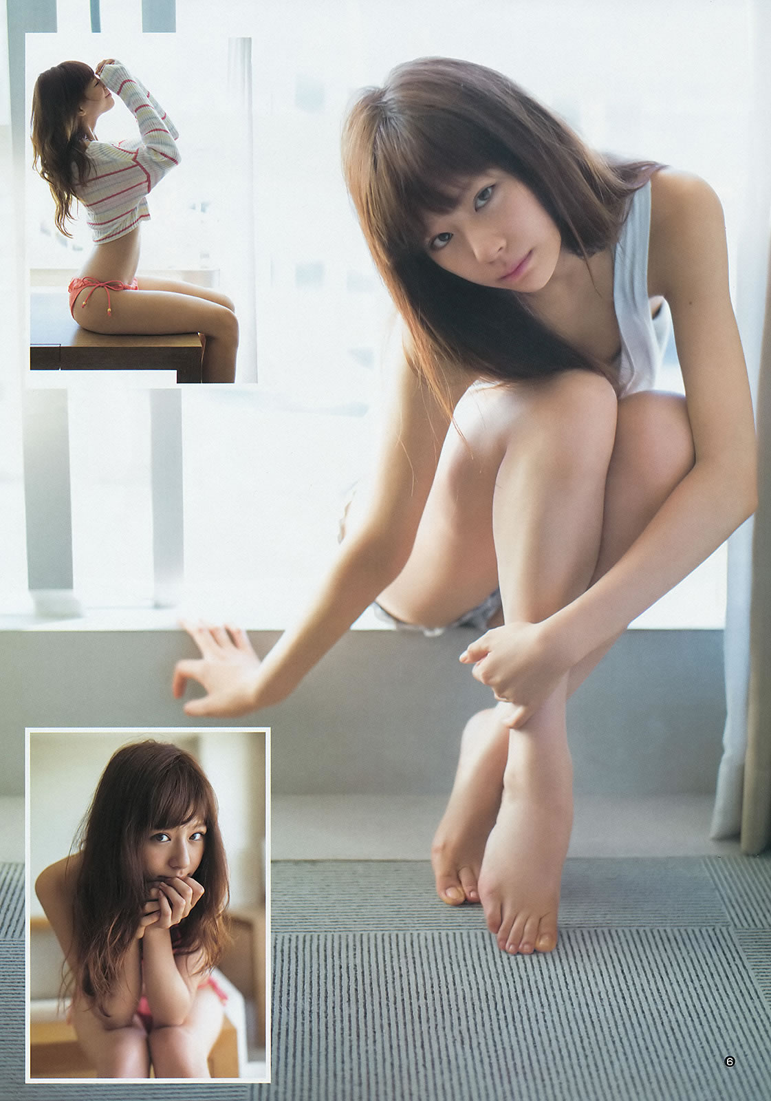[Weekly Young Jump]高清写真图2014 No.36-37 西内まりや 白河优菜 大和田南那 向井地美音