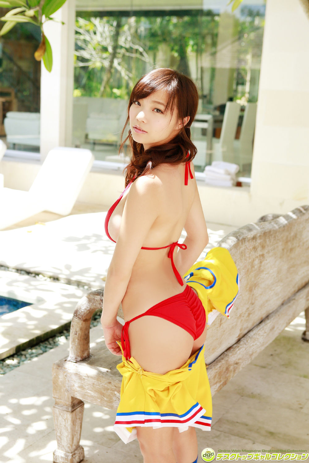 鹰羽澪-《99センチIカップの超乳で人気上昇中!!》[DGC]高清写真图套图写真图集No.1186