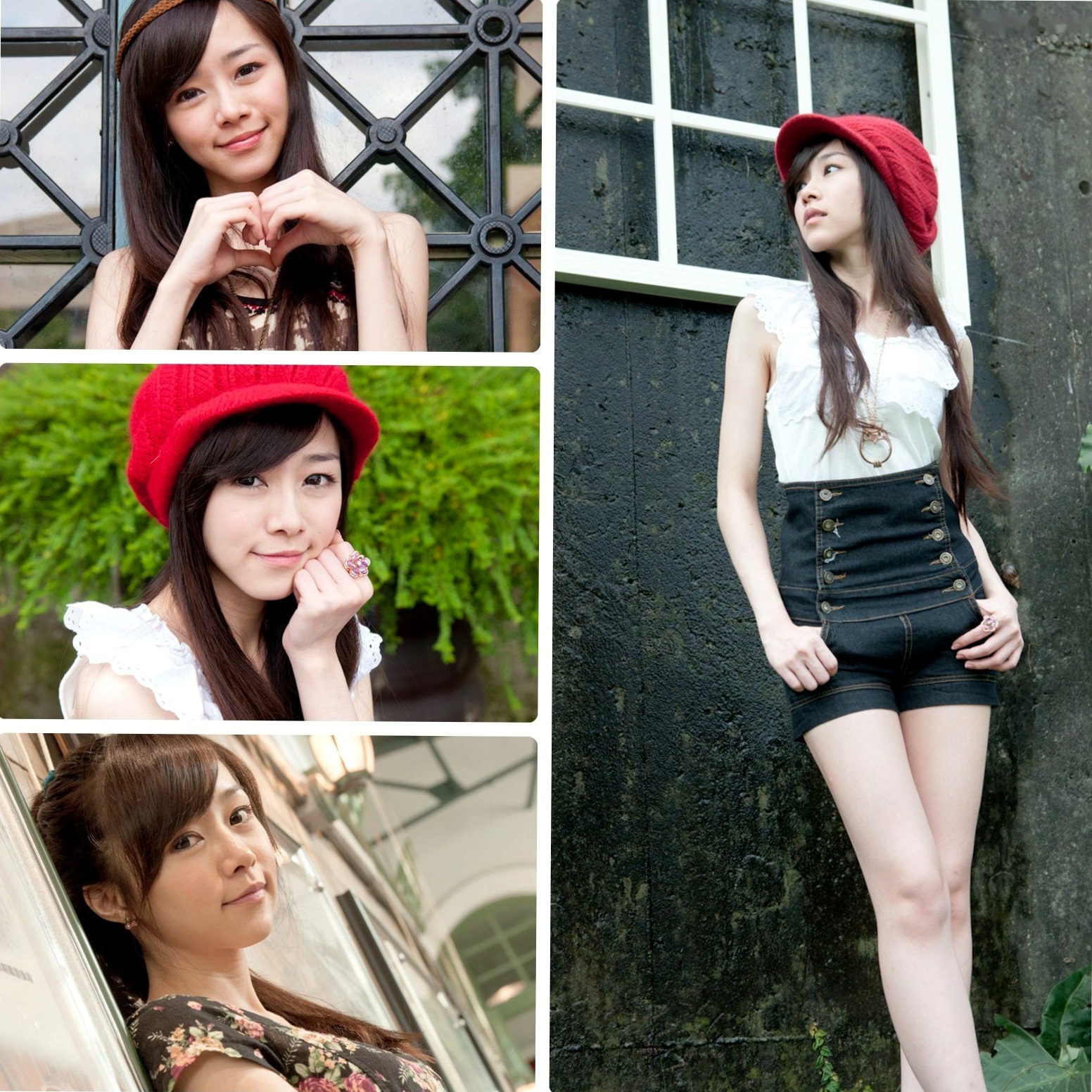 Gallery - 台湾清纯女神Mika户外街拍精选写真，清新甜美穿搭尽显邻家少女气质与动人魅力台湾清纯街拍治愈系清新 萧美卡女神私房照_秀色女神 - image 19