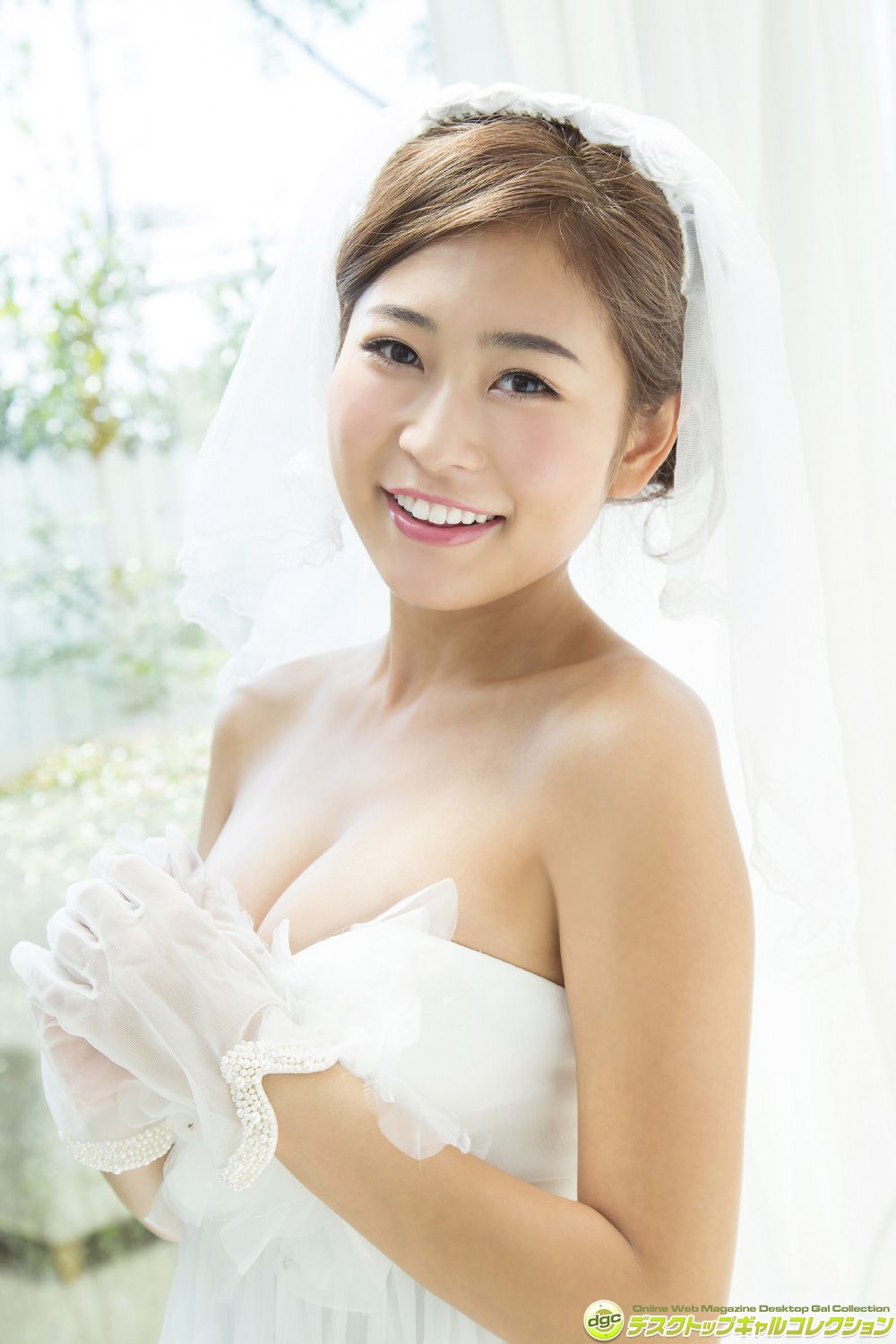 十枝梨菜 [DGC]高清写真图No.1337 バスト90cmGカップのミニマムグラマー