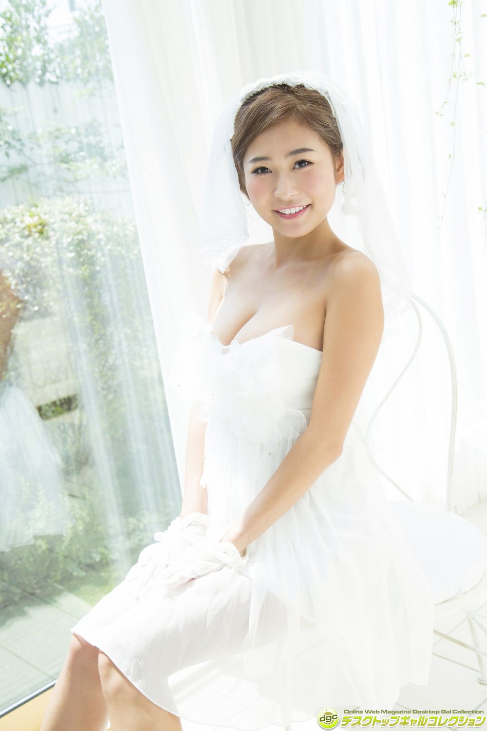 十枝梨菜 [DGC]高清写真图No.1337 バスト90cmGカップのミニマムグラマー