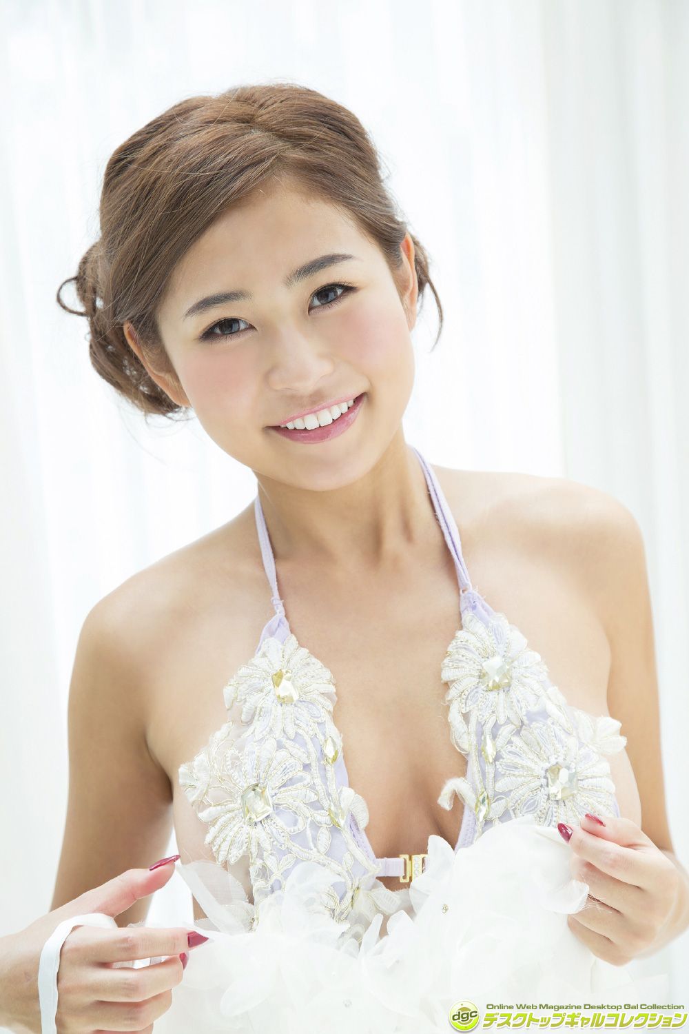 十枝梨菜 [DGC]高清写真图No.1337 バスト90cmGカップのミニマムグラマー