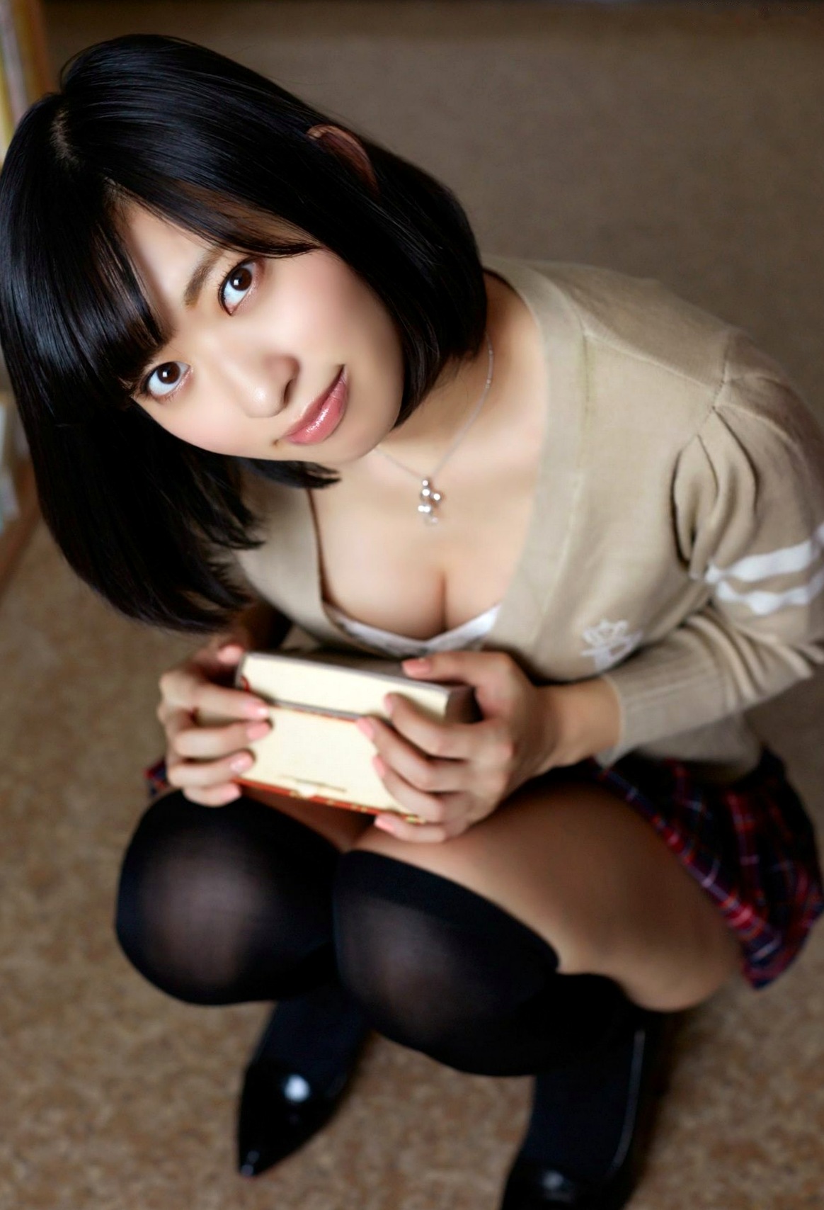 Gallery - PB写真集：仓持由香《尻系女子》日系制服校园风私房写真日本制服校服美臀性感 仓持由香女神私房照_秀色女神 - image 73