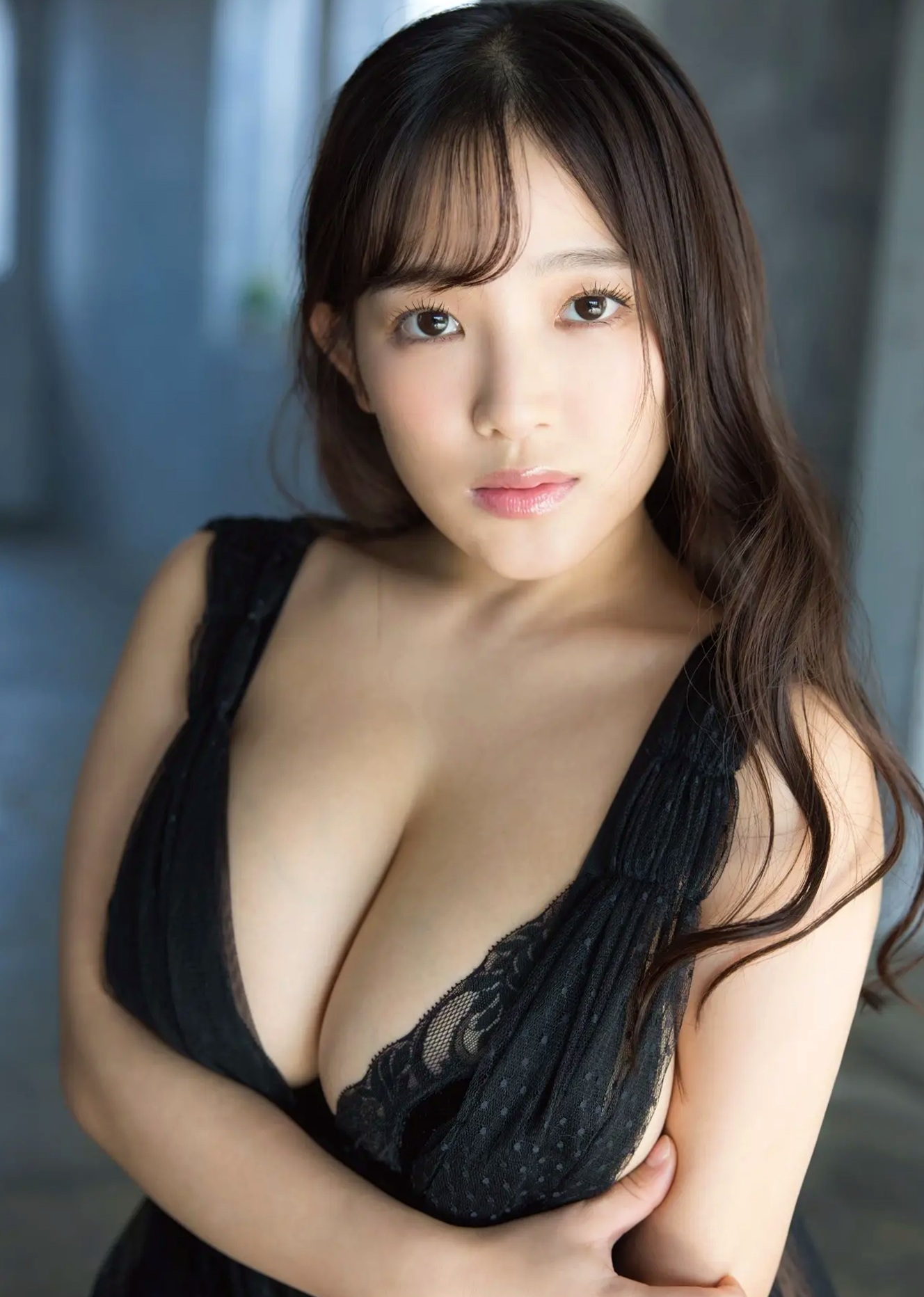天木じゅん - LA VIE EN ROSE [64P] 极品透视黑裙与浴室湿身性感写真
