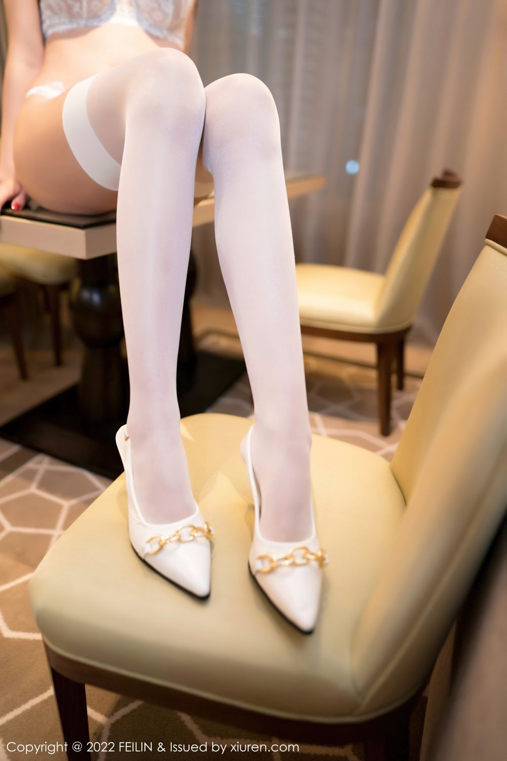 [FEILIN]高清写真图 2022.10.10 VOL.458 陈怡曼——长腿御姐