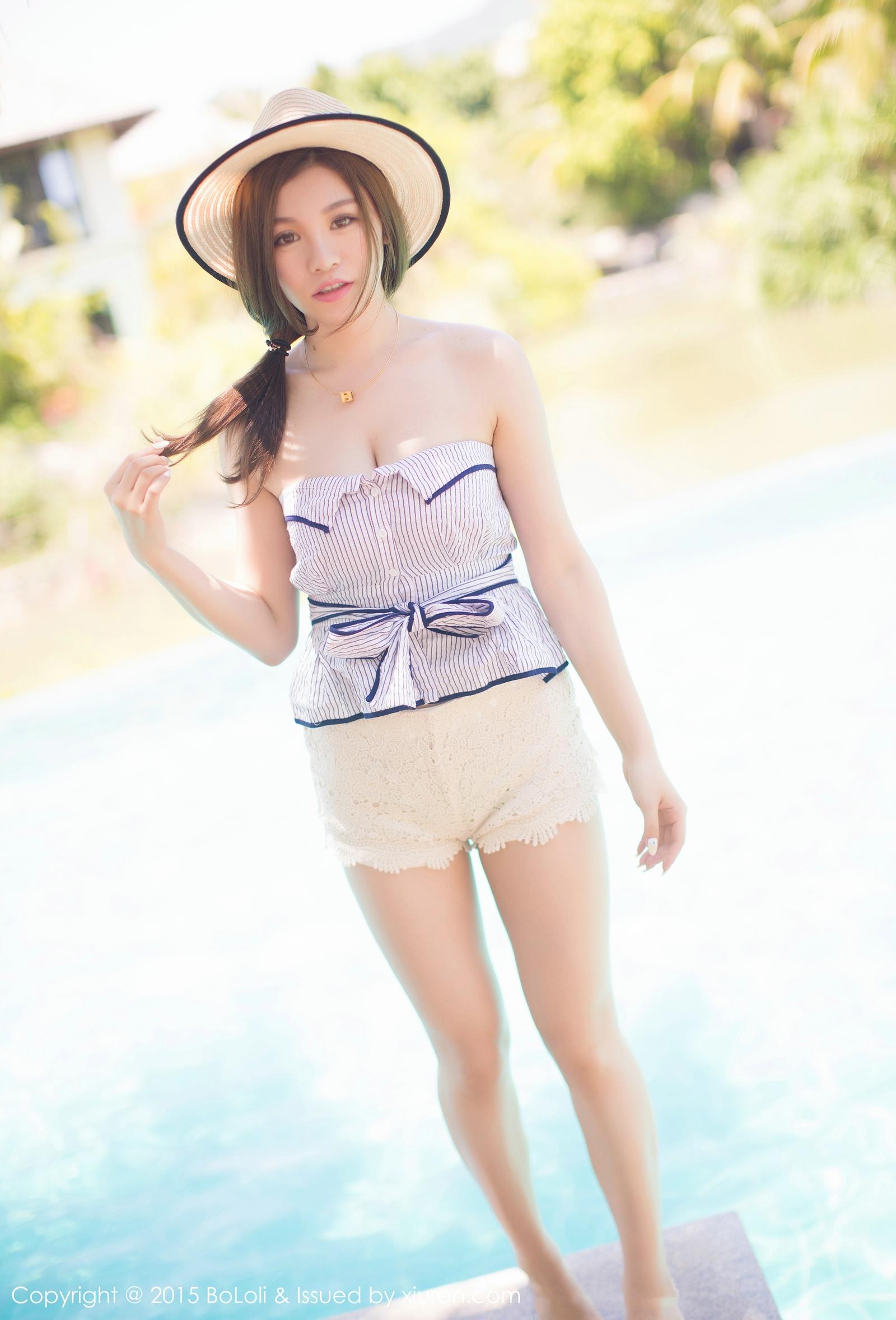 刘娅希 [BOLOli波萝社]高清写真图2015.04.22 VOL.014
