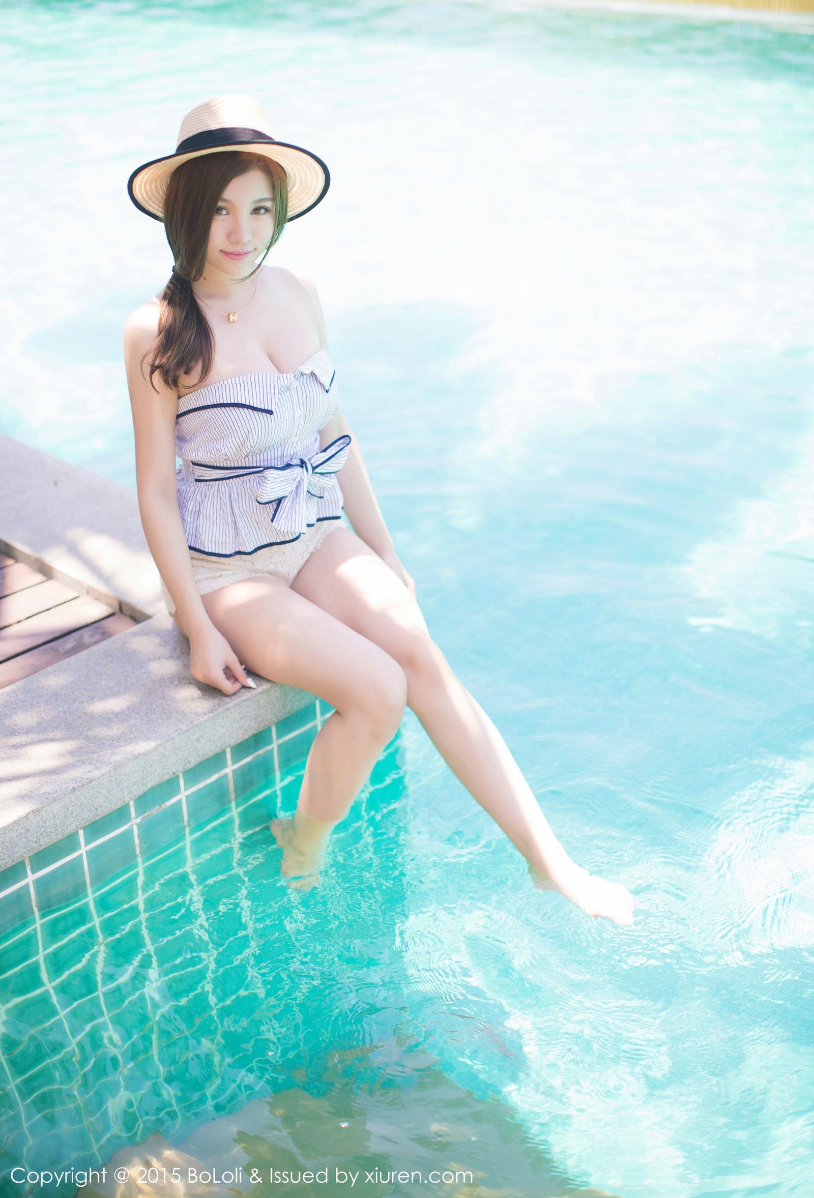 刘娅希 [BOLOli波萝社]高清写真图2015.04.22 VOL.014