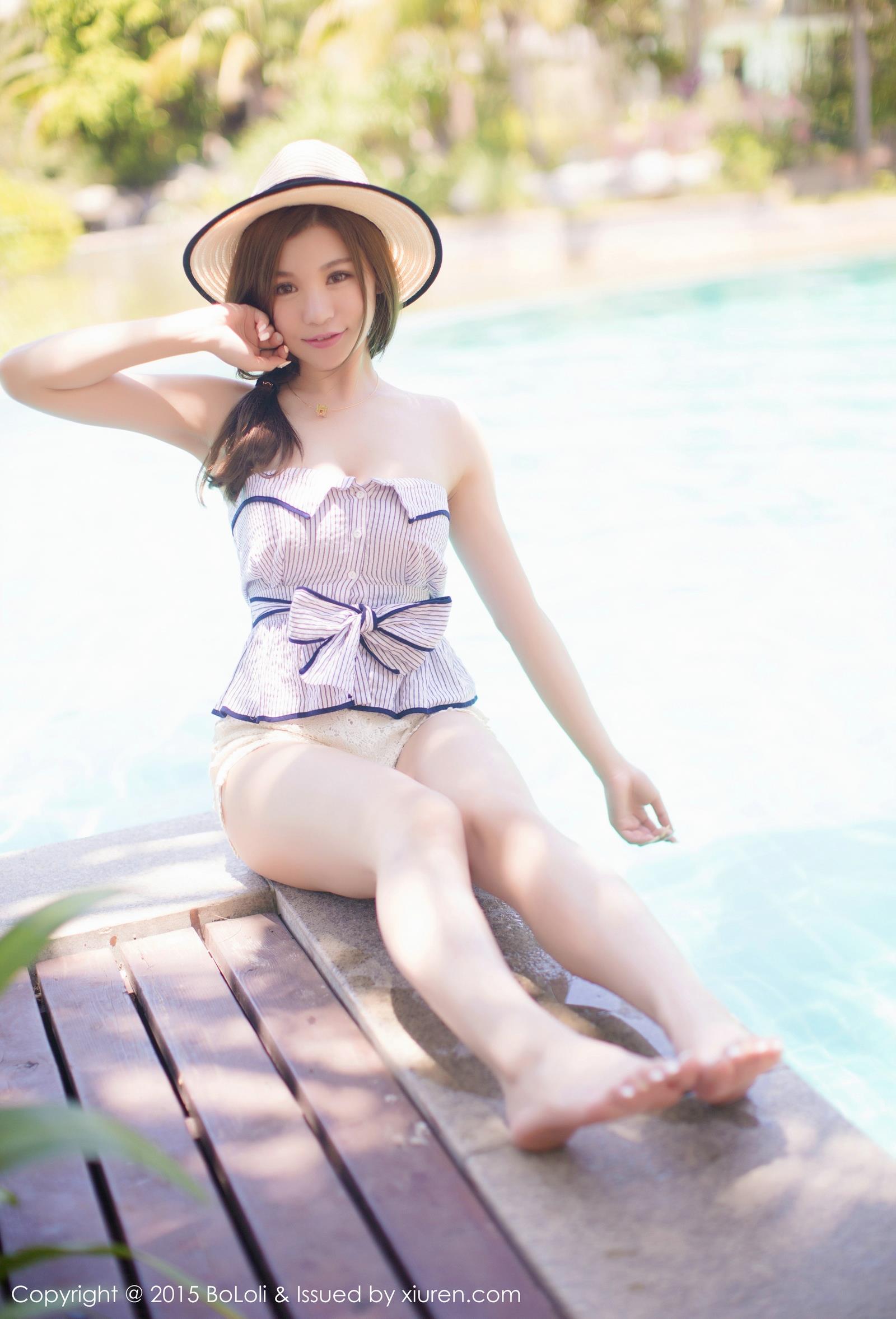 刘娅希 [BOLOli波萝社]高清写真图2015.04.22 VOL.014