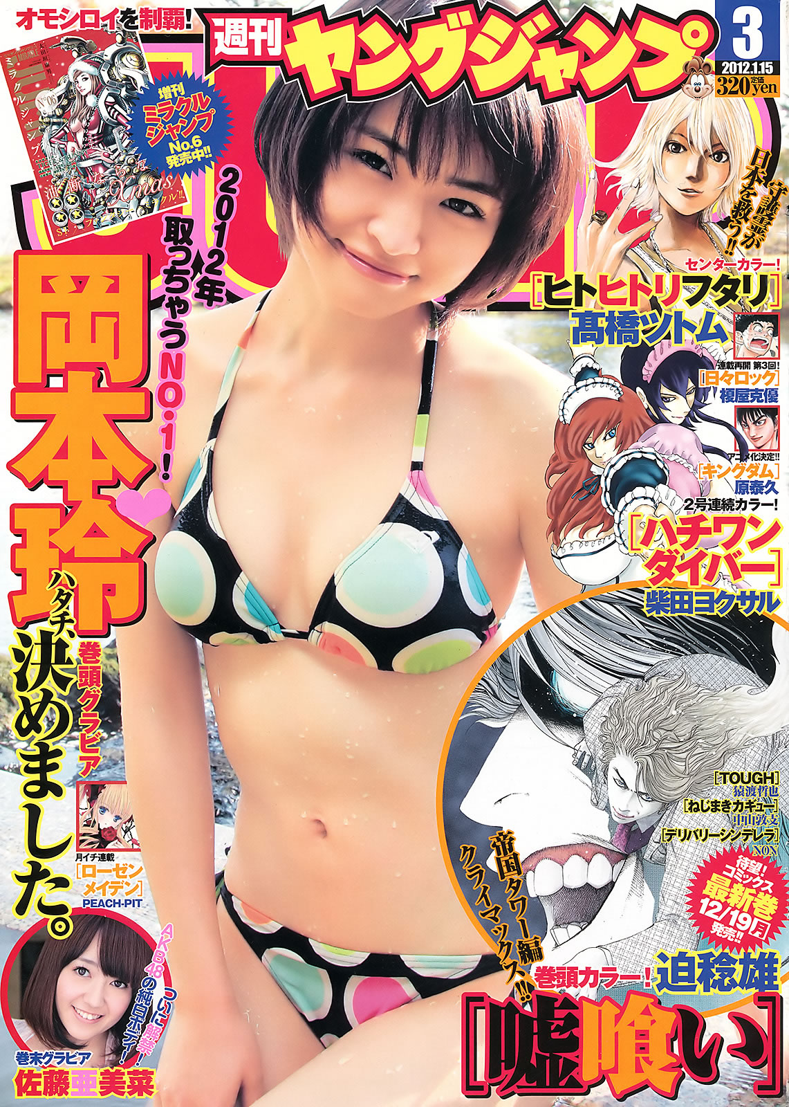 [Weekly Young Jump]高清写真图2012 No.01-03 AKB48 筱田麻里子 藤江れいな 峯岸みなみ 夏菜 冈本玲 佐藤亜美菜