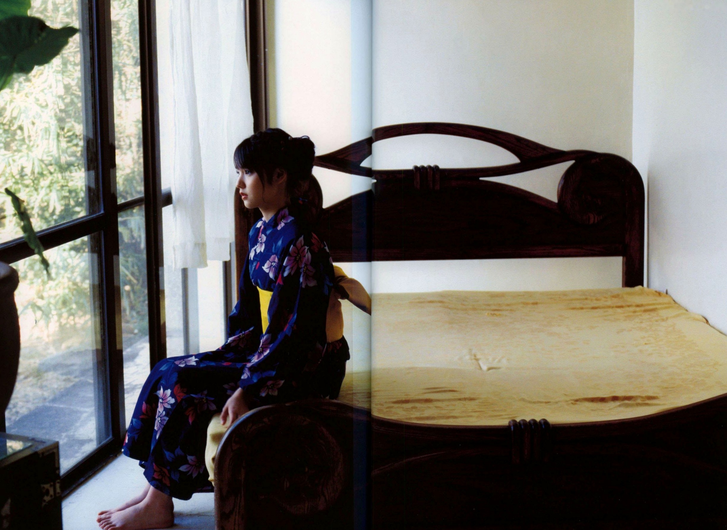 Gallery - PB写真集：道重沙由美《Doukei》精选集，涵盖泳池比基尼与唯美和服造型，日本清纯治愈系女神写真[46P]日本清纯治愈系比基尼和服 道重沙由美女神私房照_秀色女神 - image 37