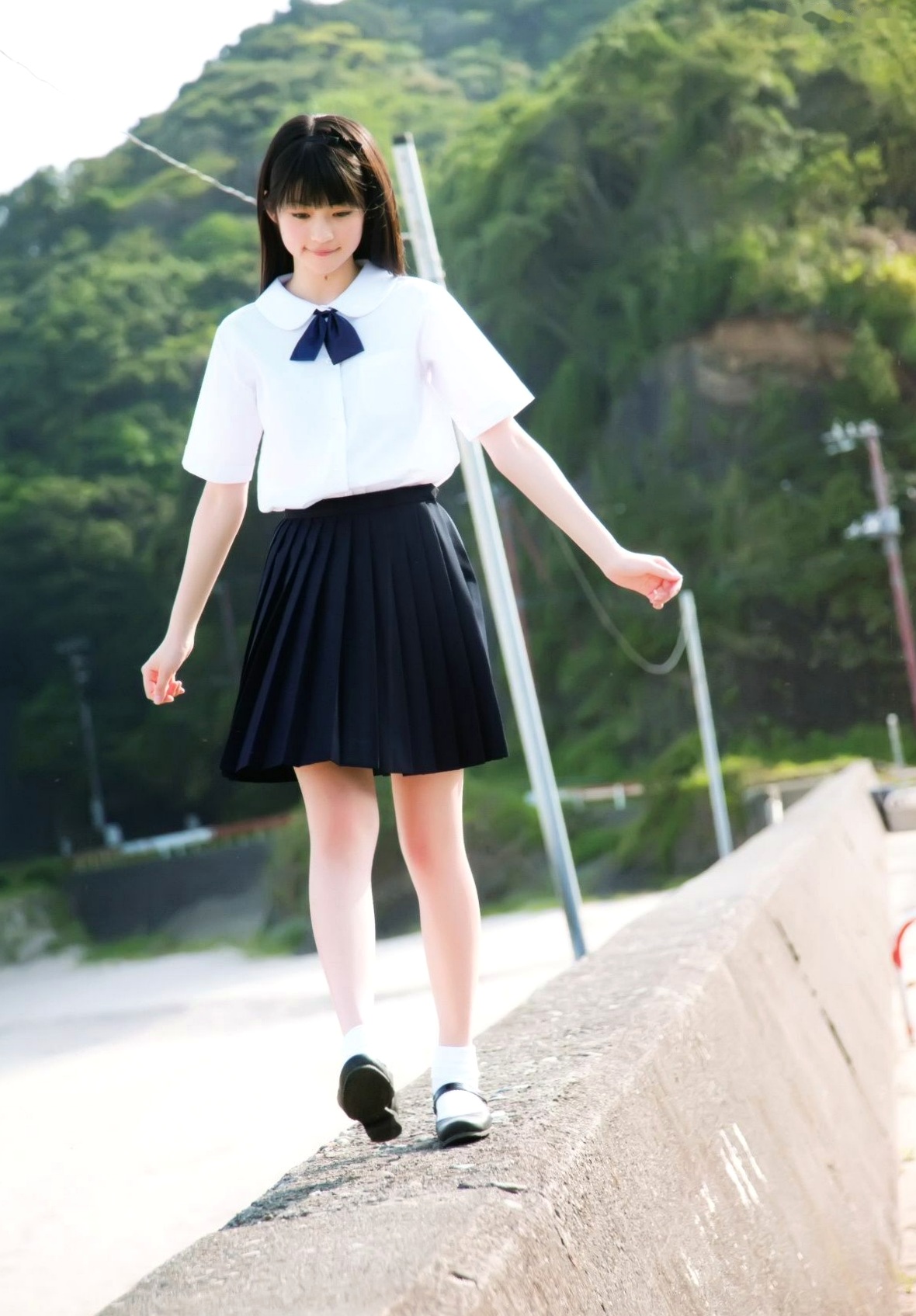 Gallery - PB写真集_前田忧佳《See You-karin》清纯校服写真，日系邻家美少女自然风情户外大片 [74P]日本清纯校服萝莉 前田忧佳女神私房照_秀色女神 - image 27
