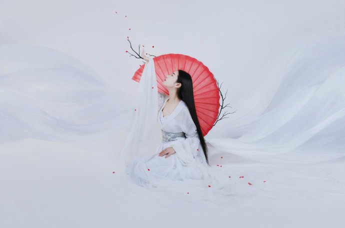 张辛苑 气质女神唯美写真图