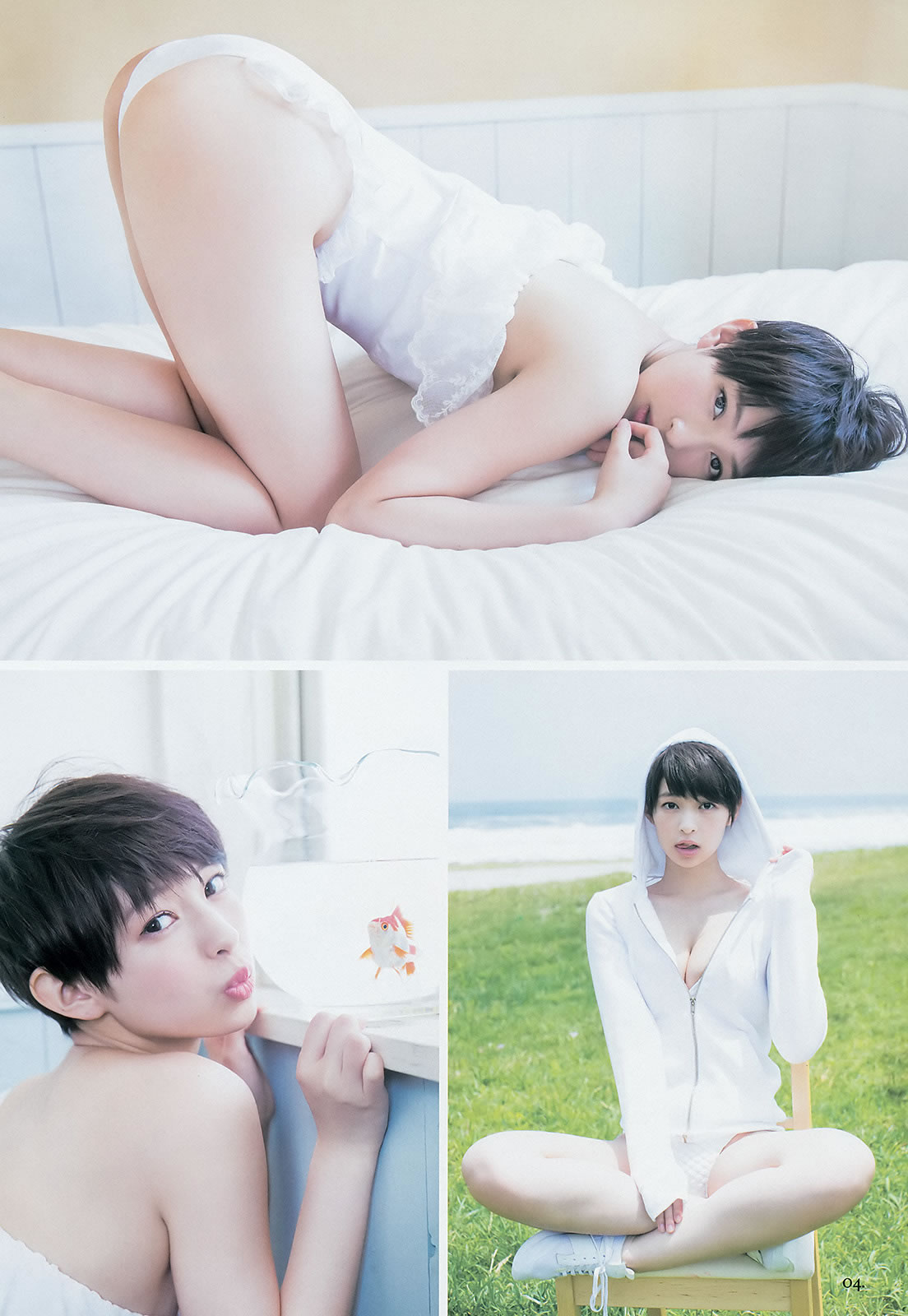 [Weekly Young Jump]高清写真图2014 No.28 29 川栄李奈 桥本真帆 高嶋菜七 日南响子 荒井萌